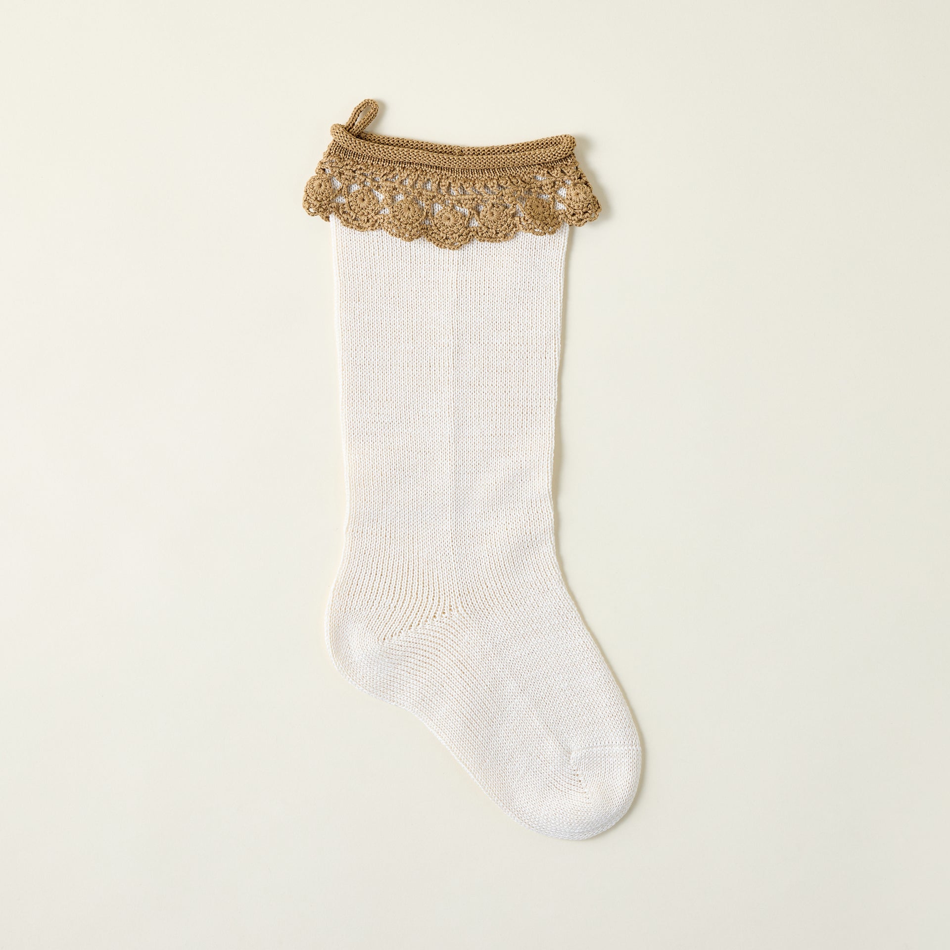 Hand-Knit Stocking