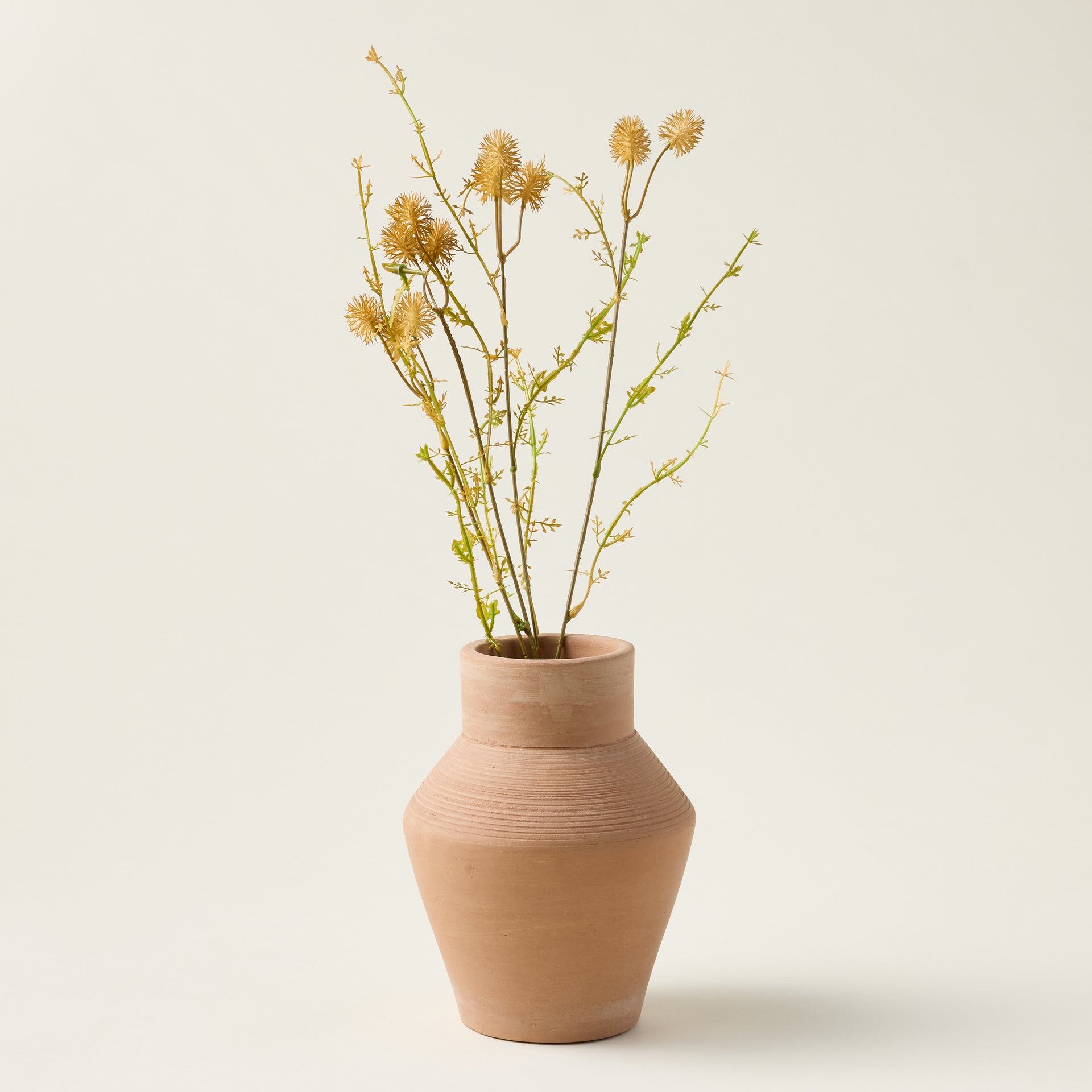Faux Meadow Pom Pom Stem