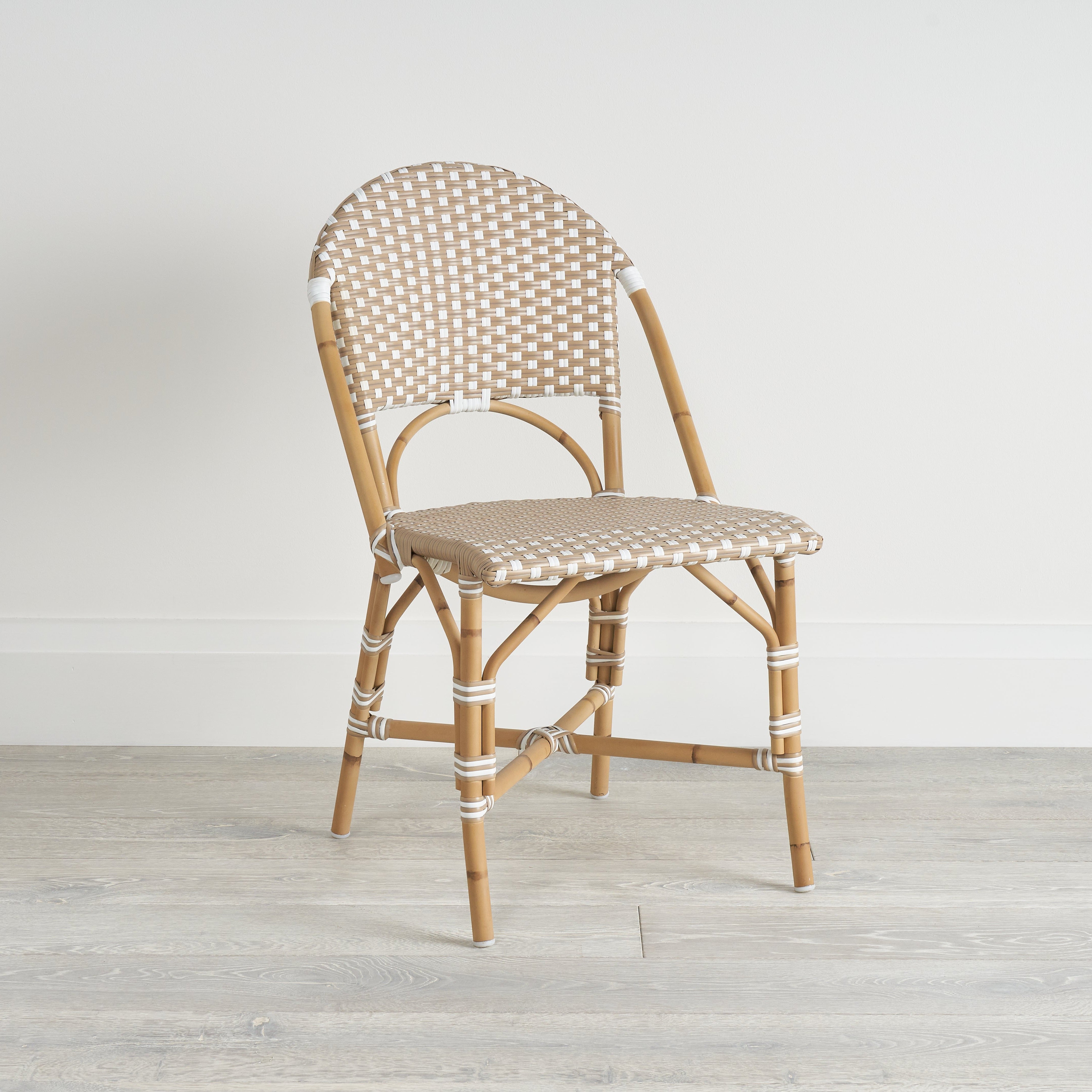 Faux Rattan Dining Chair