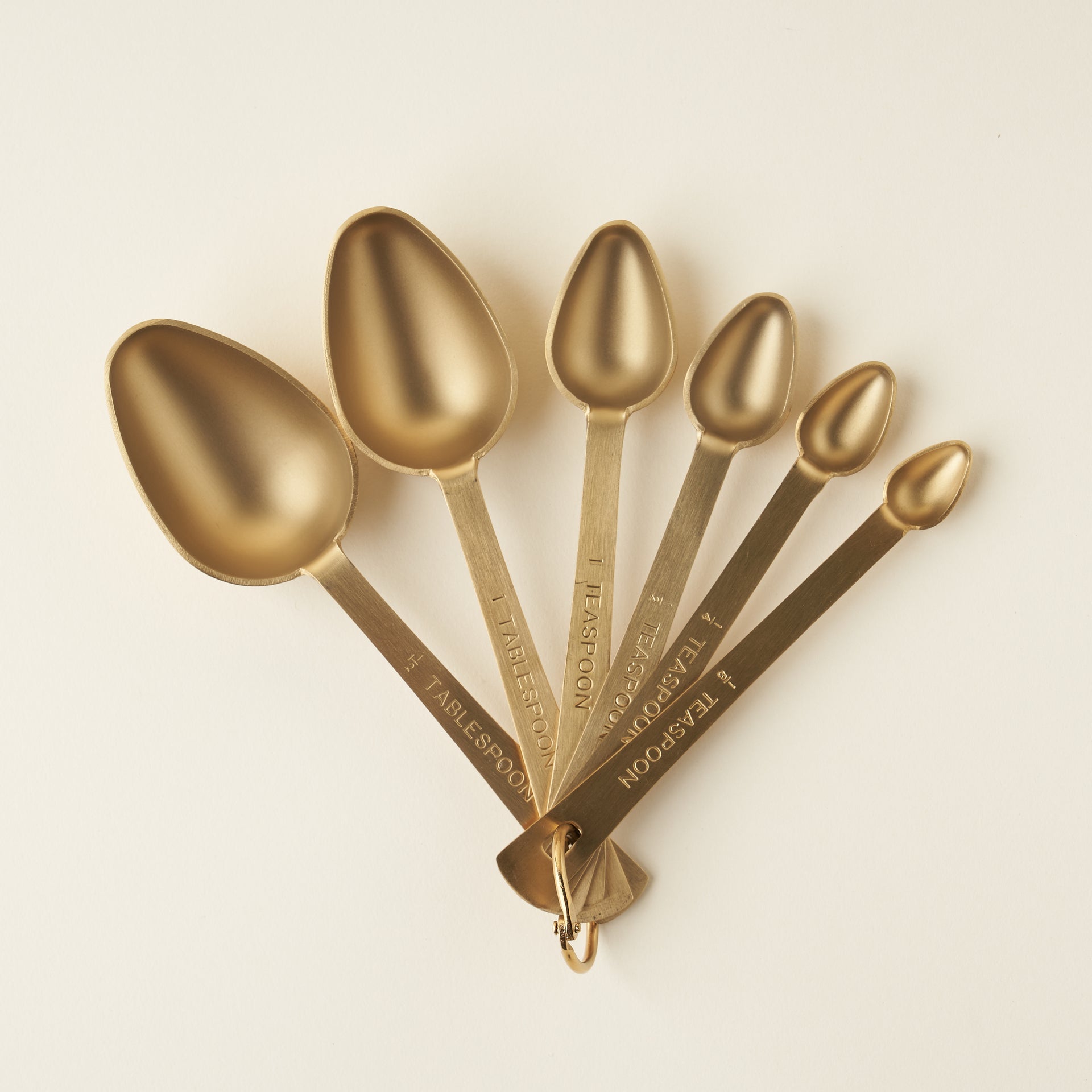 Gold Measuring Spoons