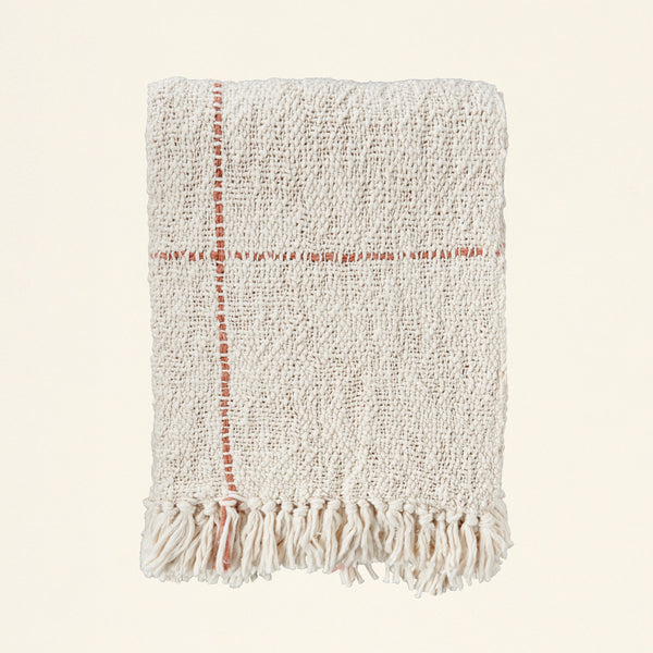 Grid Throw with Fringe