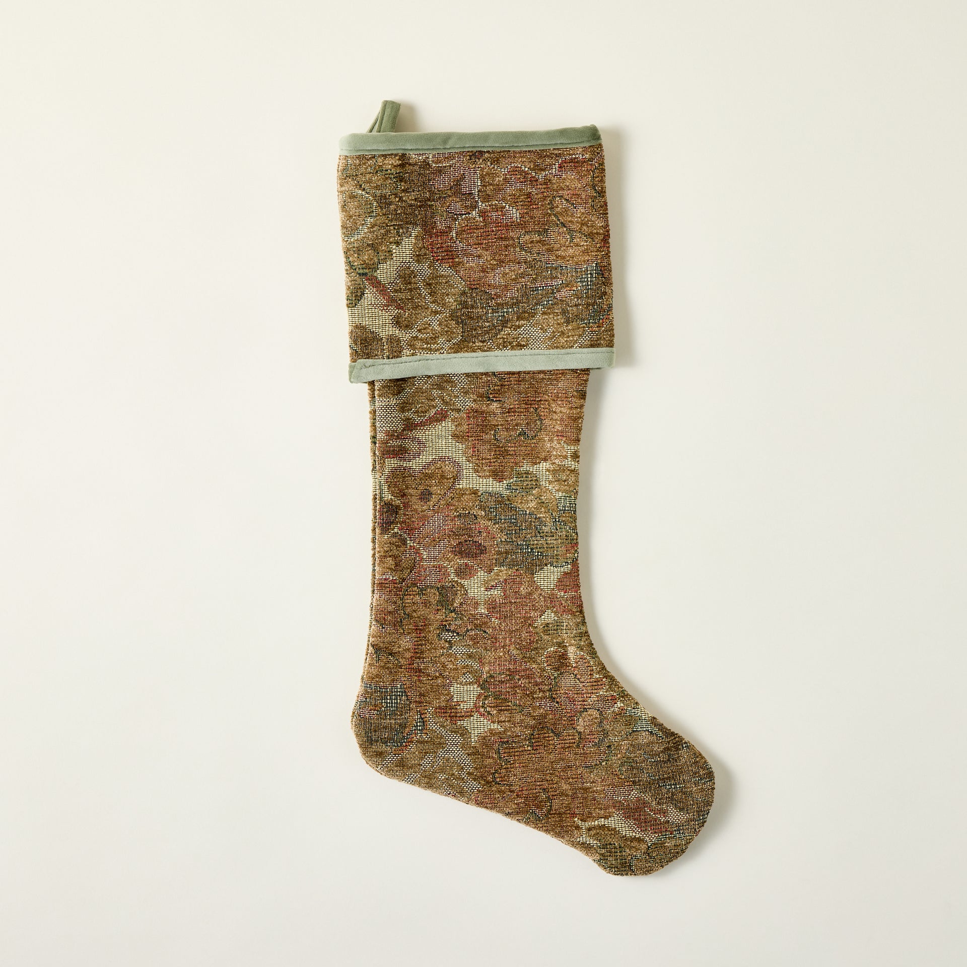 Holiday Tapestry Stocking