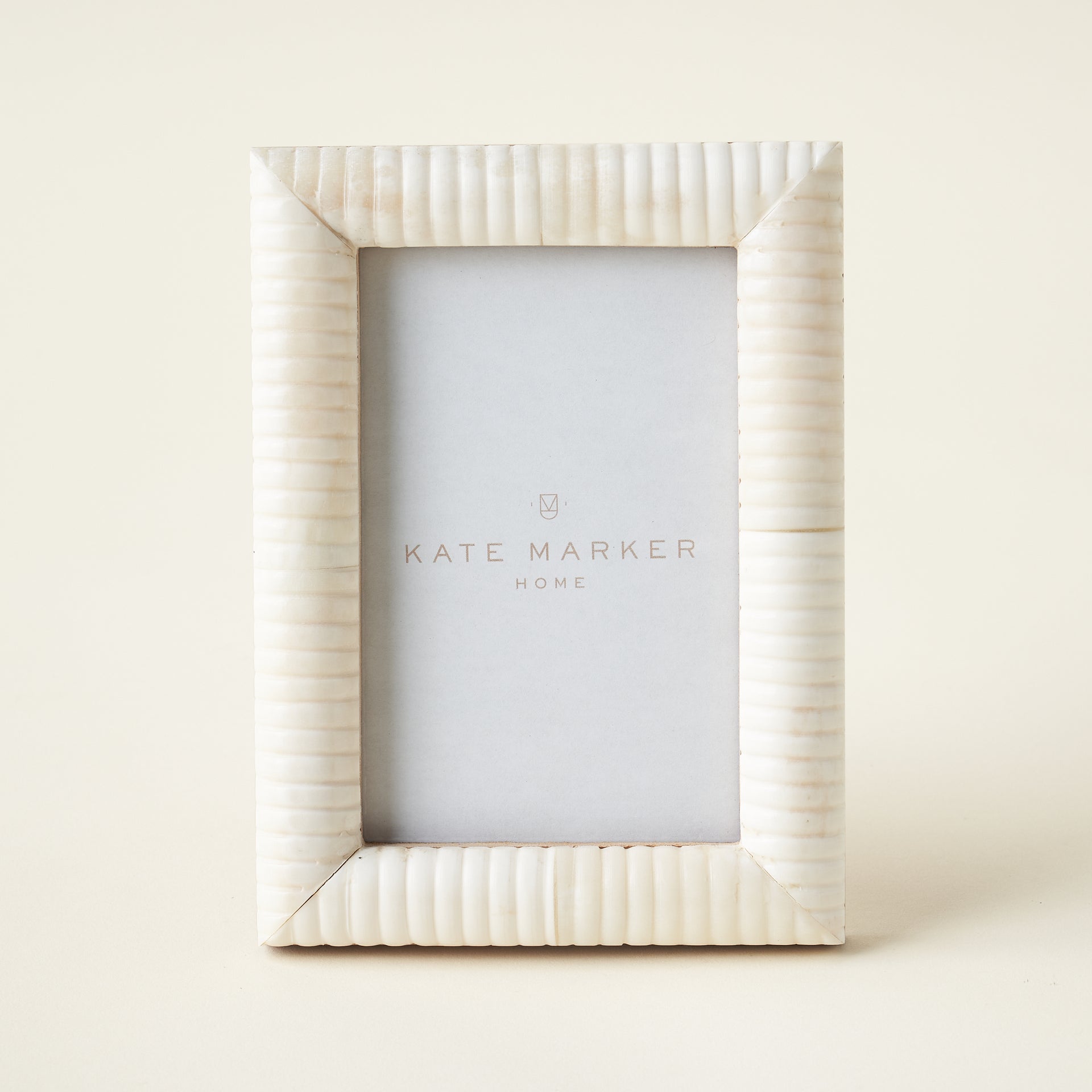 Hand-Carved Bone Photo Frame