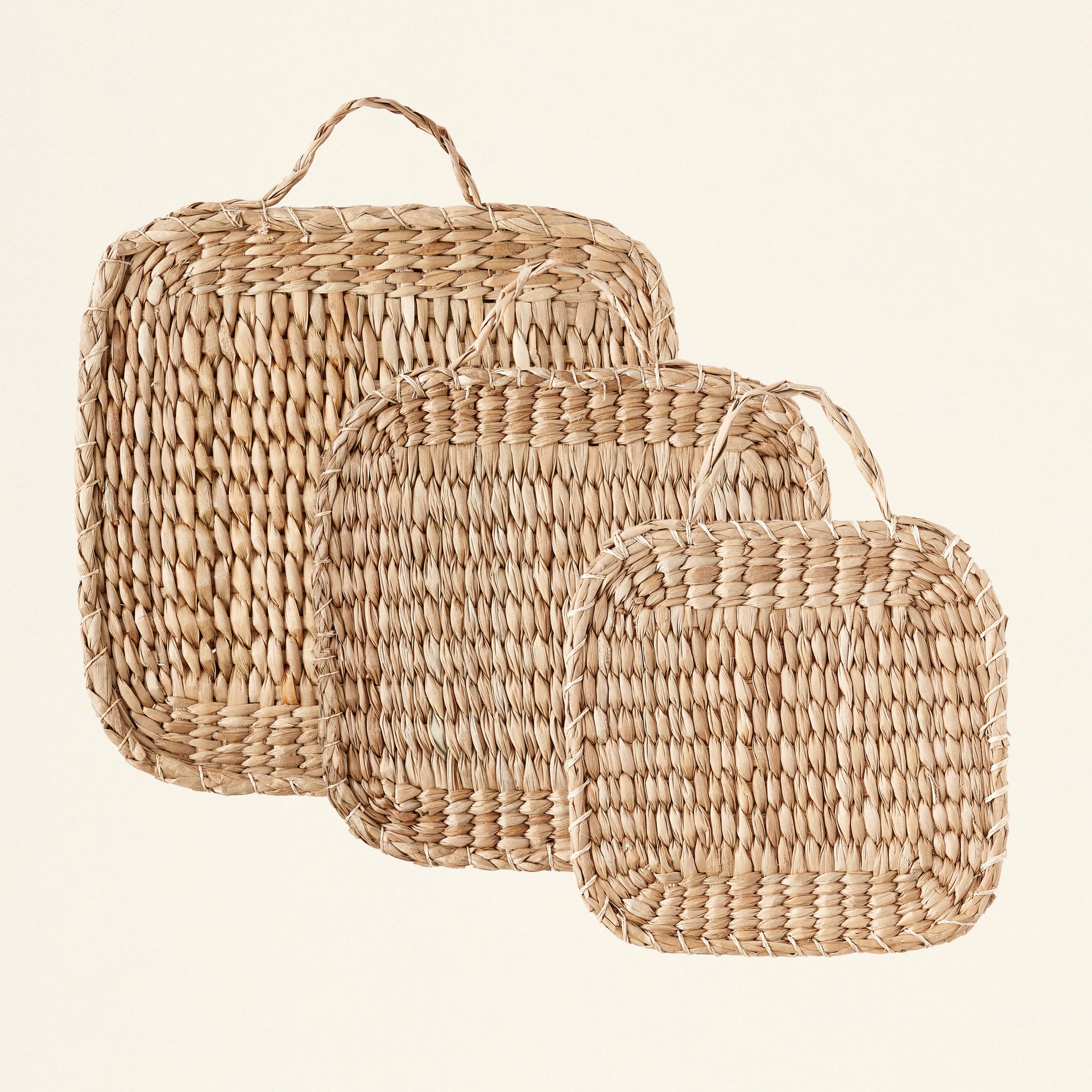 Hand-Woven Trivet Set