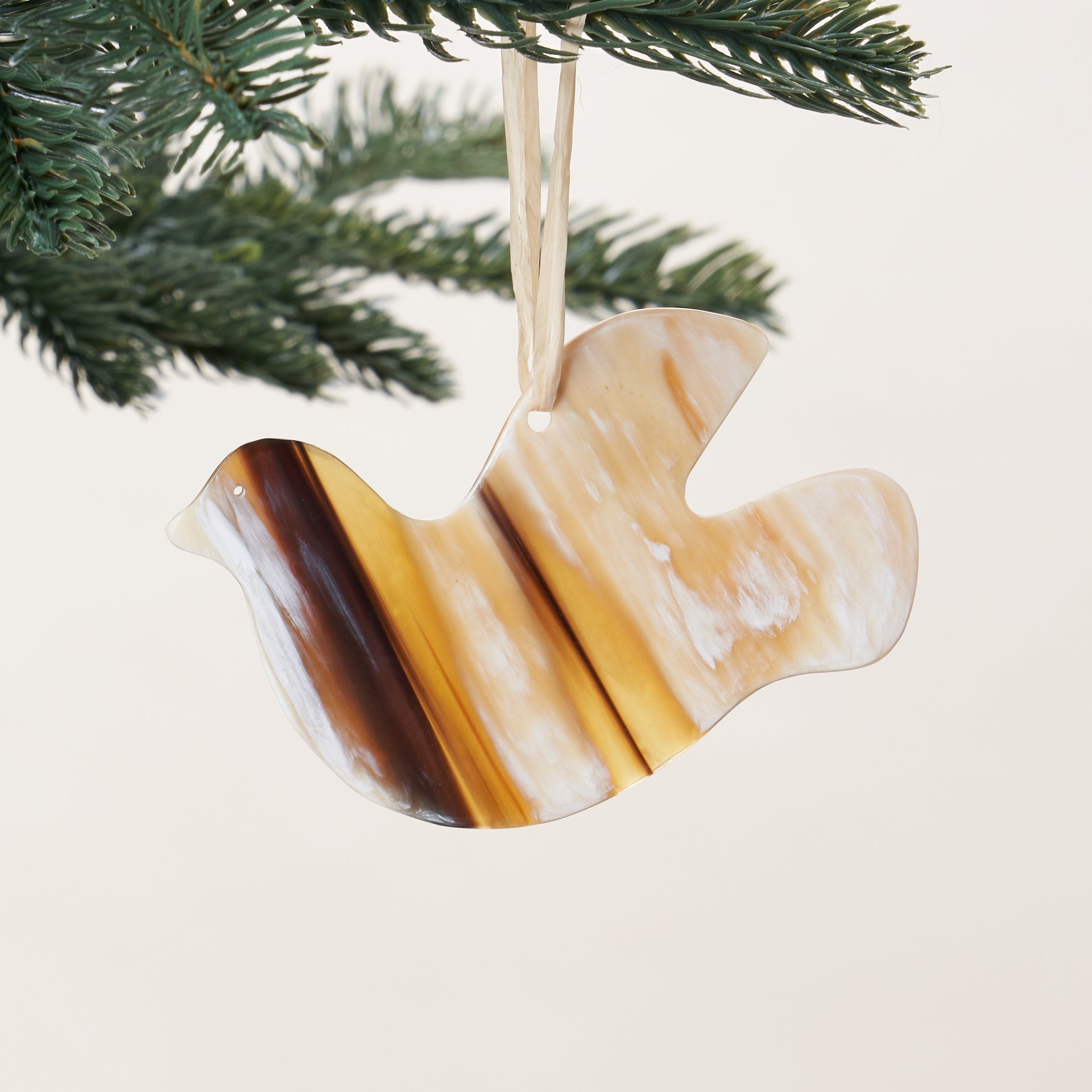 Horn Christmas Ornament