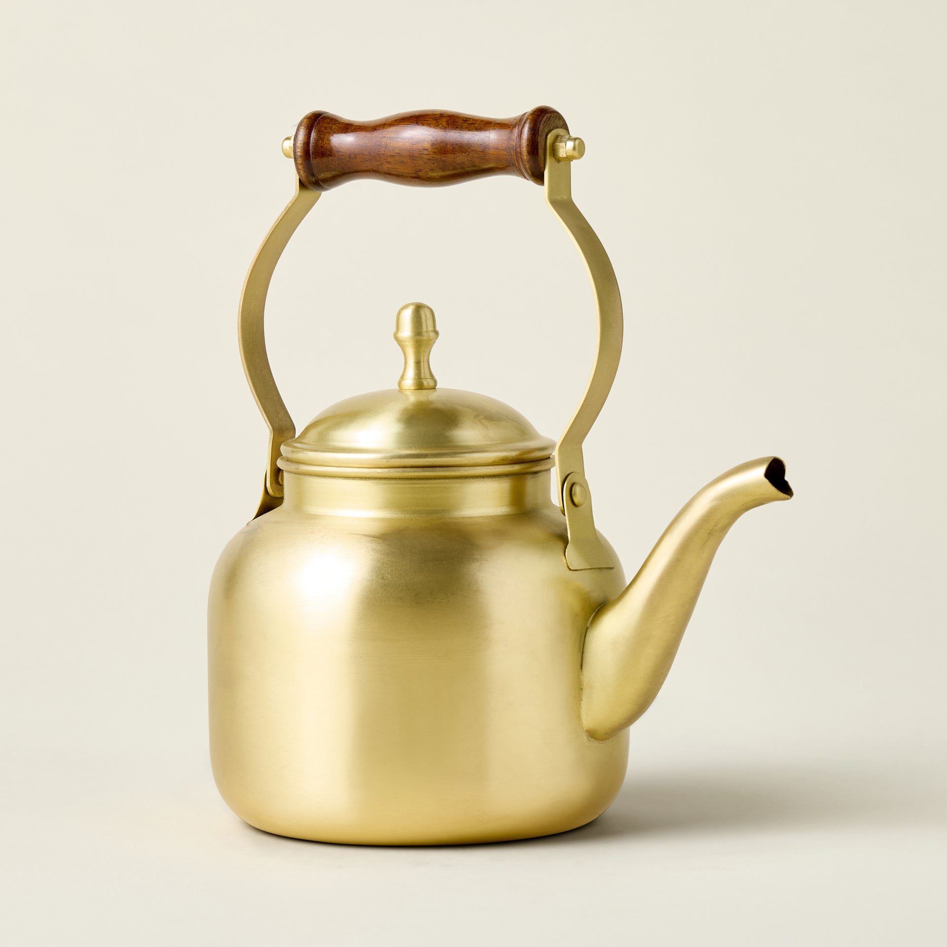 Matte Gold Tea Kettle