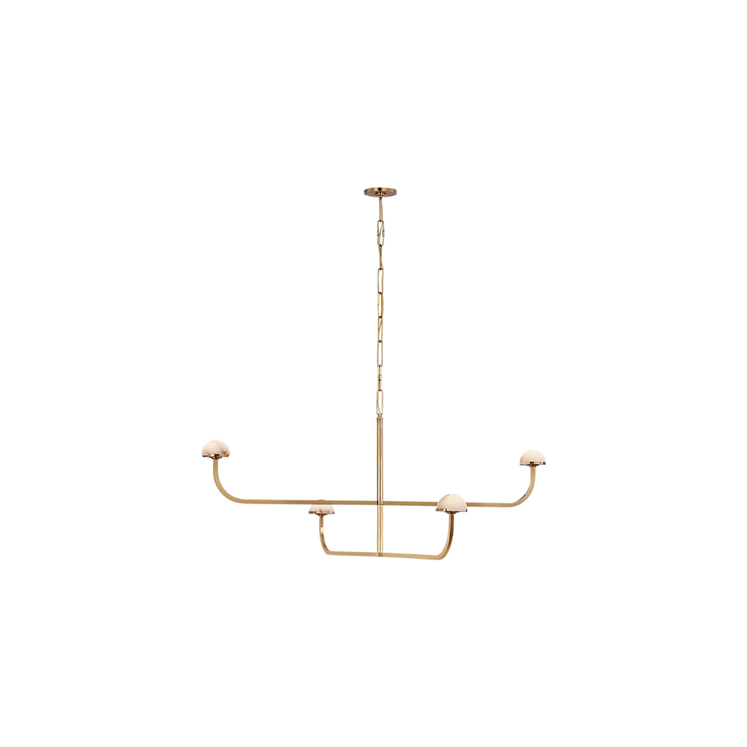 Pedra Two Tier Shallow Chandelier