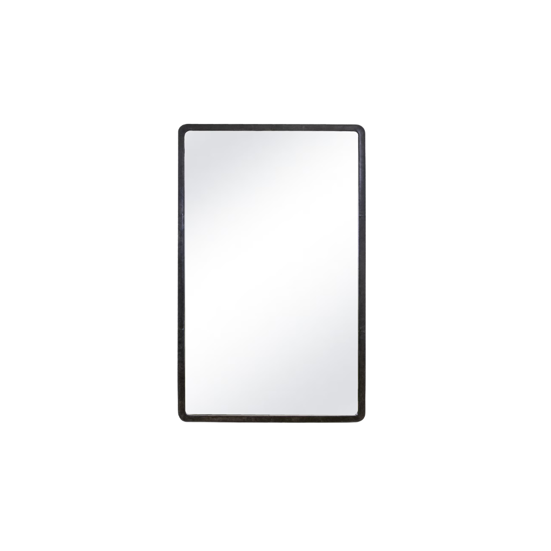 Leather Rectangle Mirror