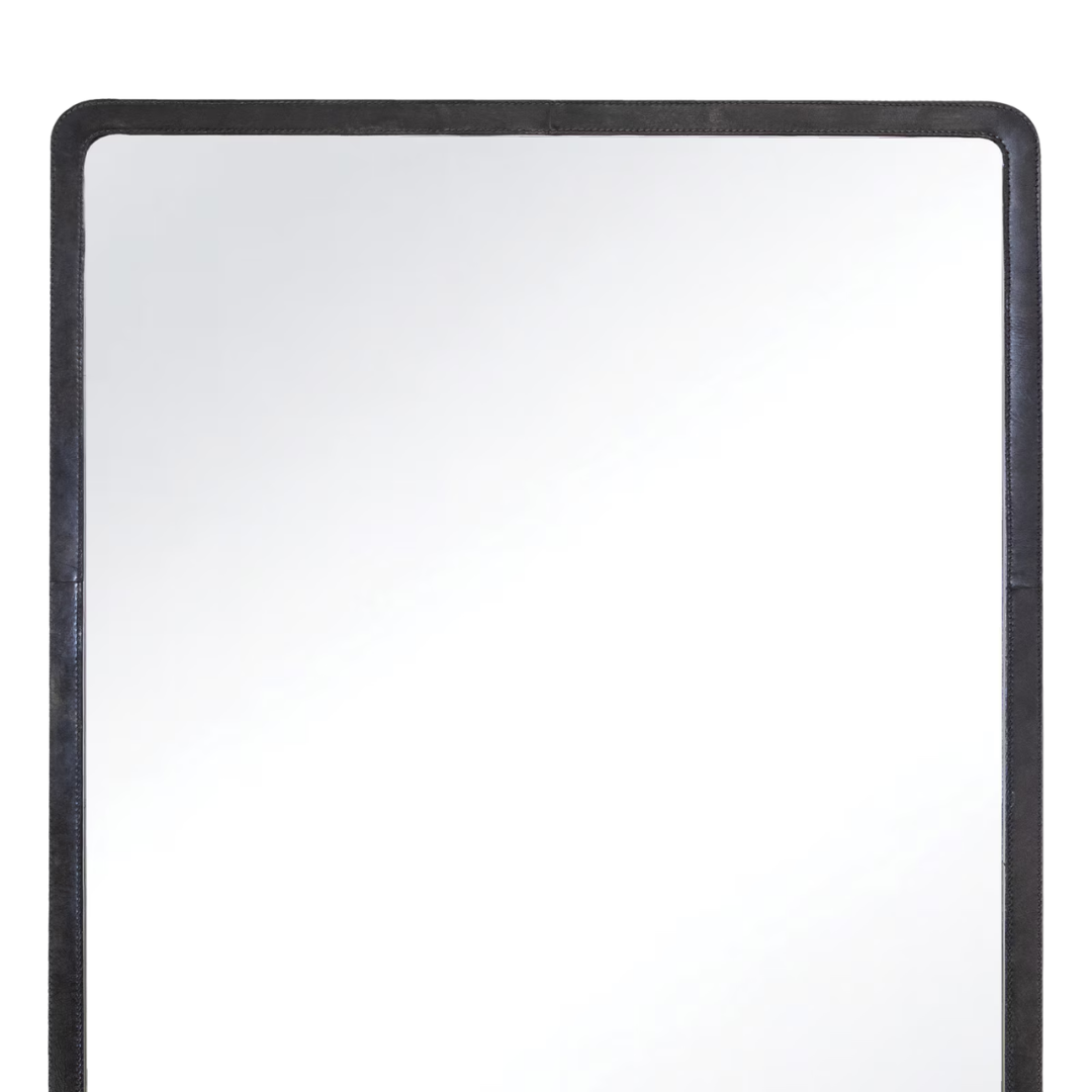 Leather Rectangle Mirror