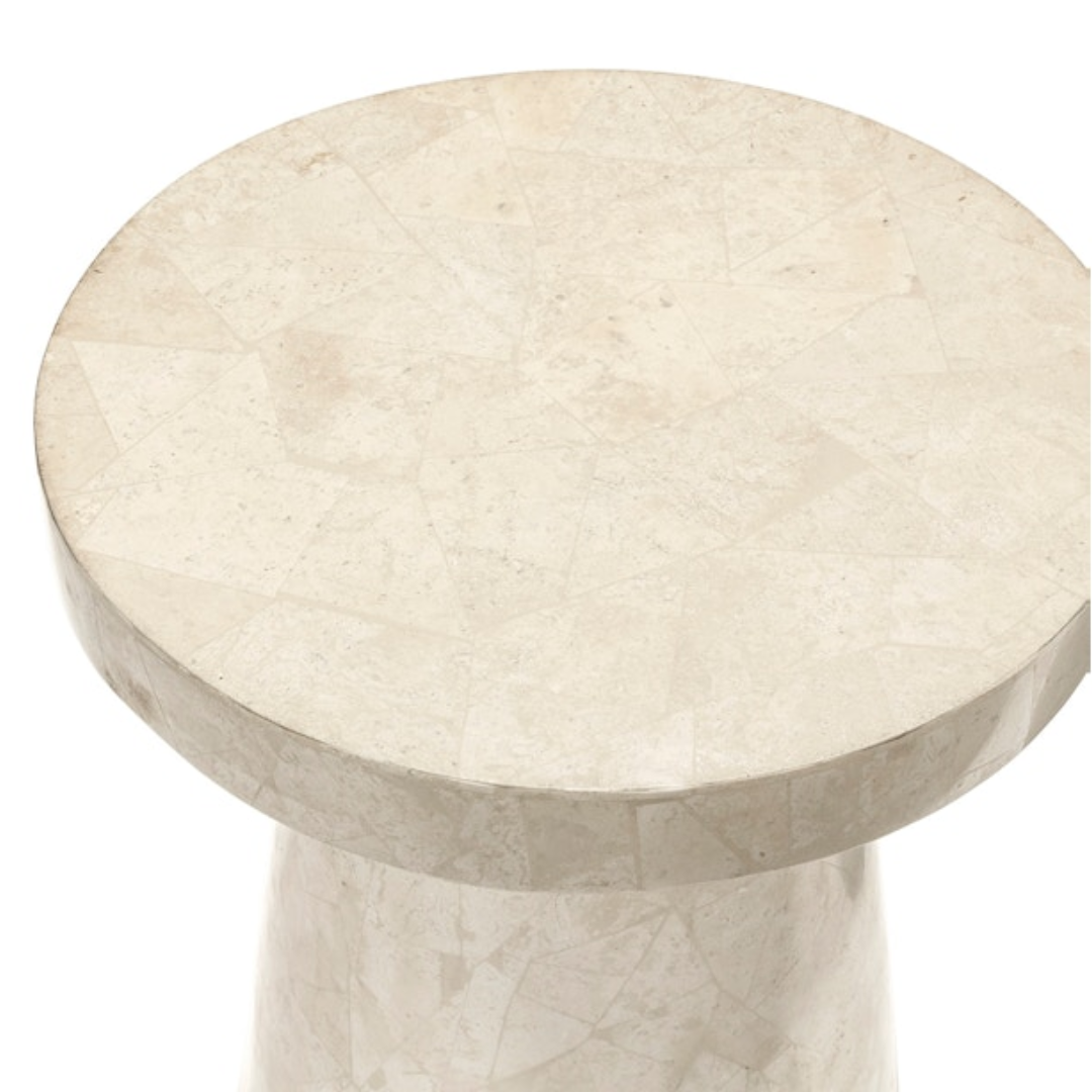 Stone Outdoor Side Table