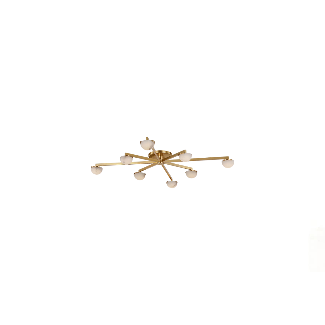 Pedra Staggered Arm Flush Mount