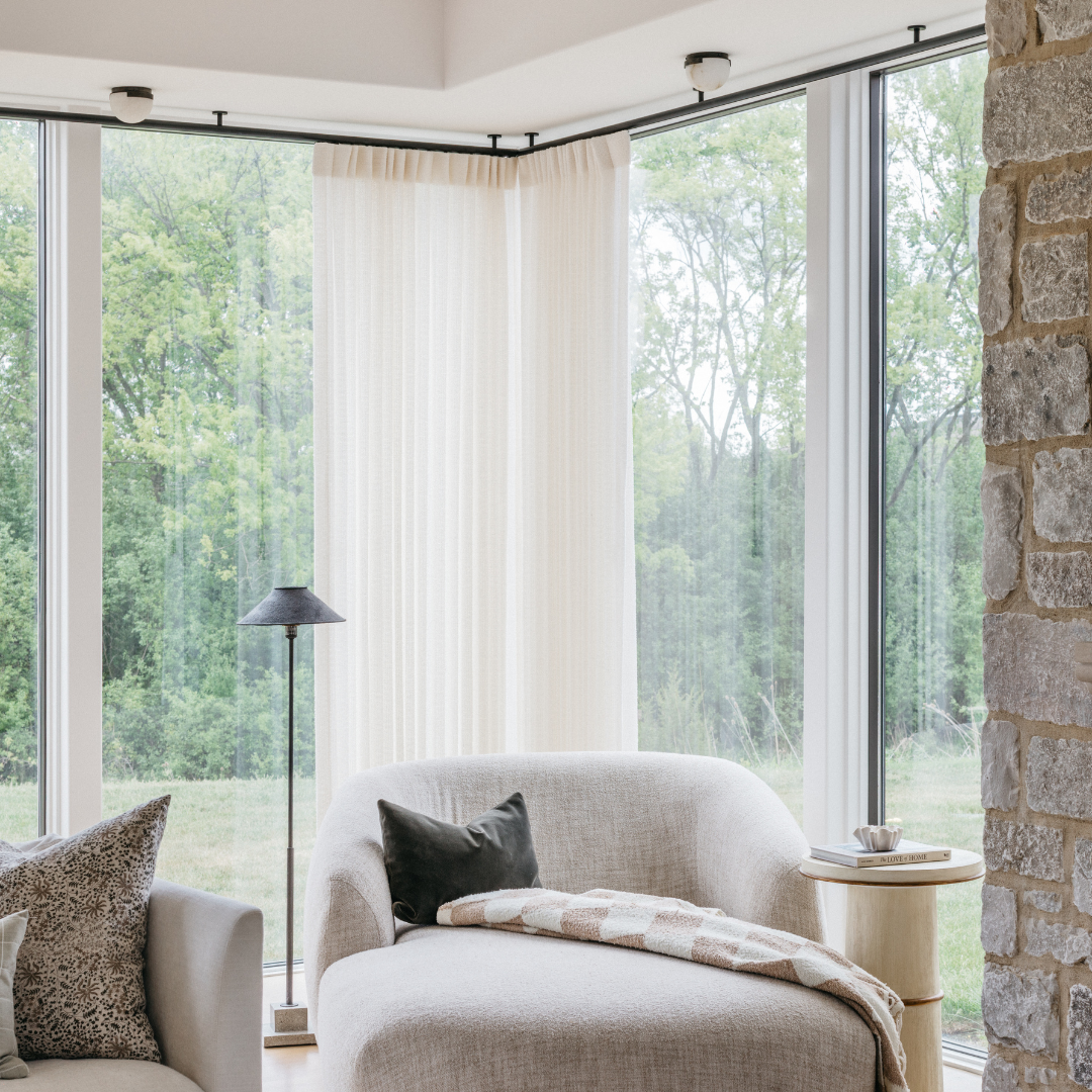 Melange Solitaire Flush Mount