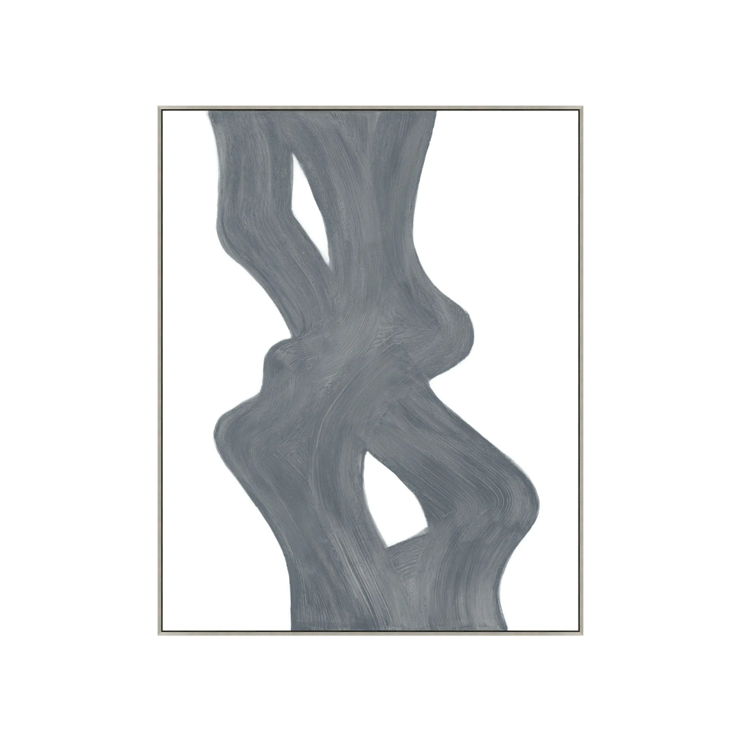Grey Swirl Art