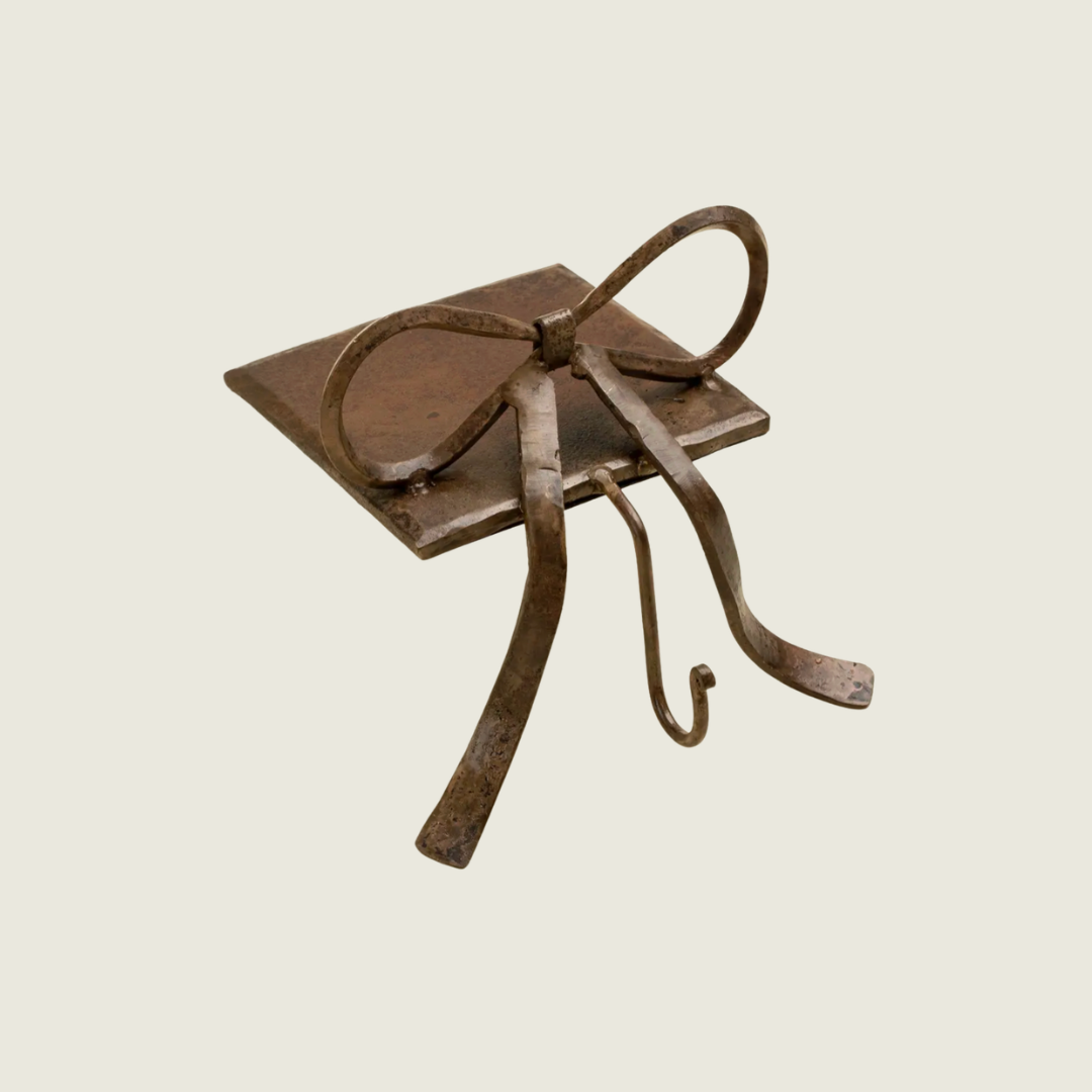 Iron Bow Stocking Holder