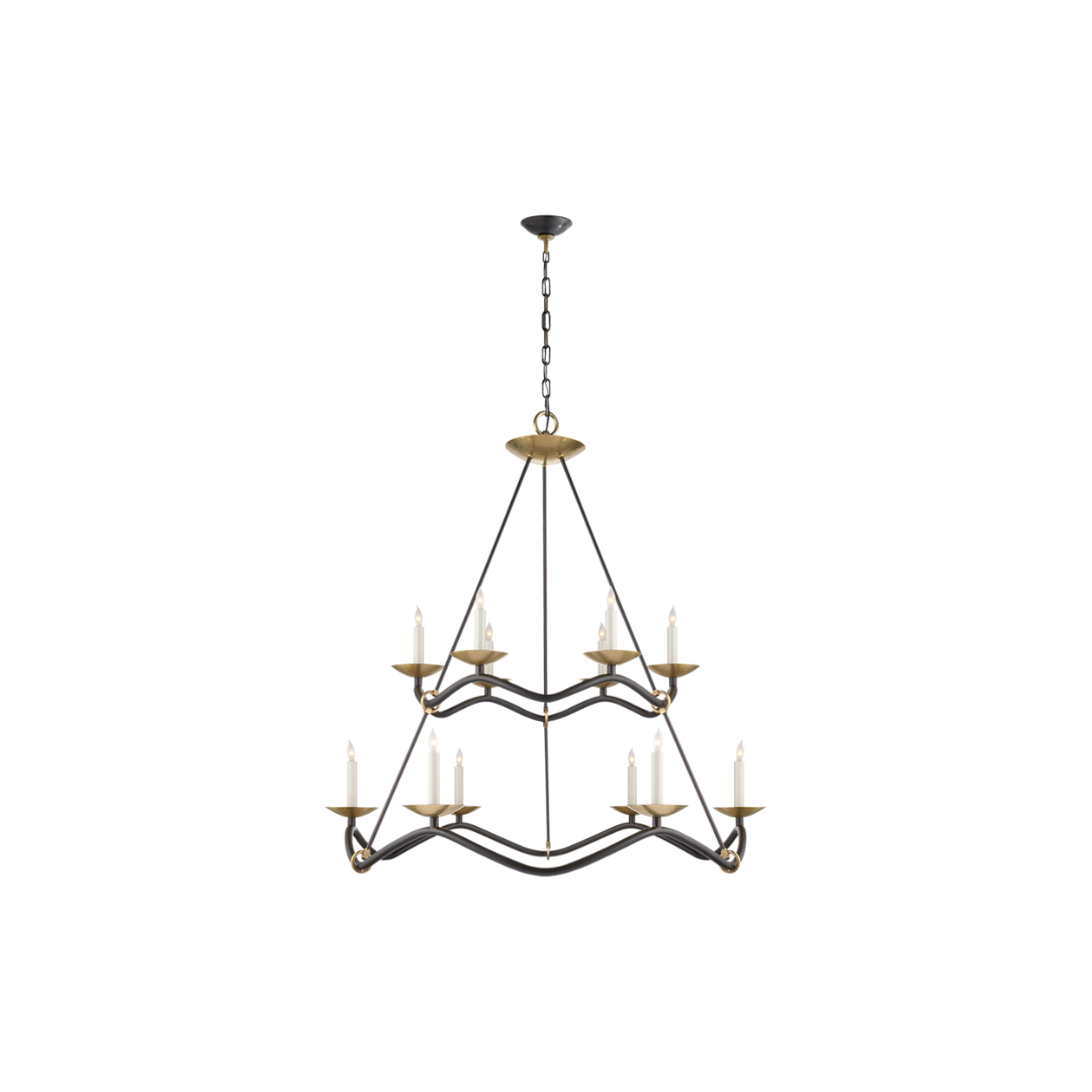 Choros Two-Tier Chandelier