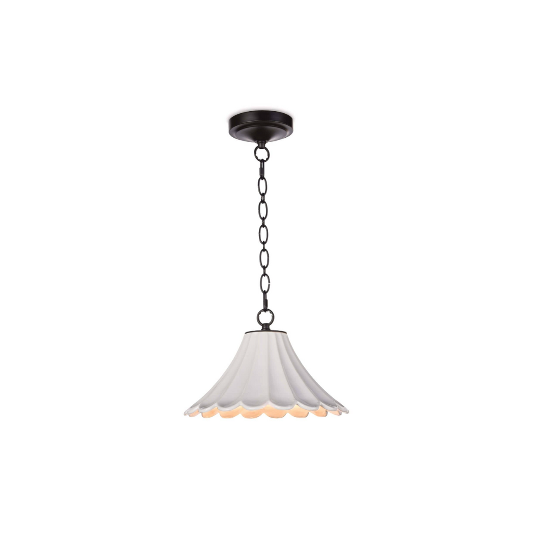 Cally Ceramic Pendant (Designer Overstock)