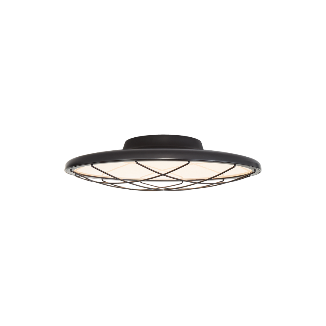 Dot Caged Flush Mount