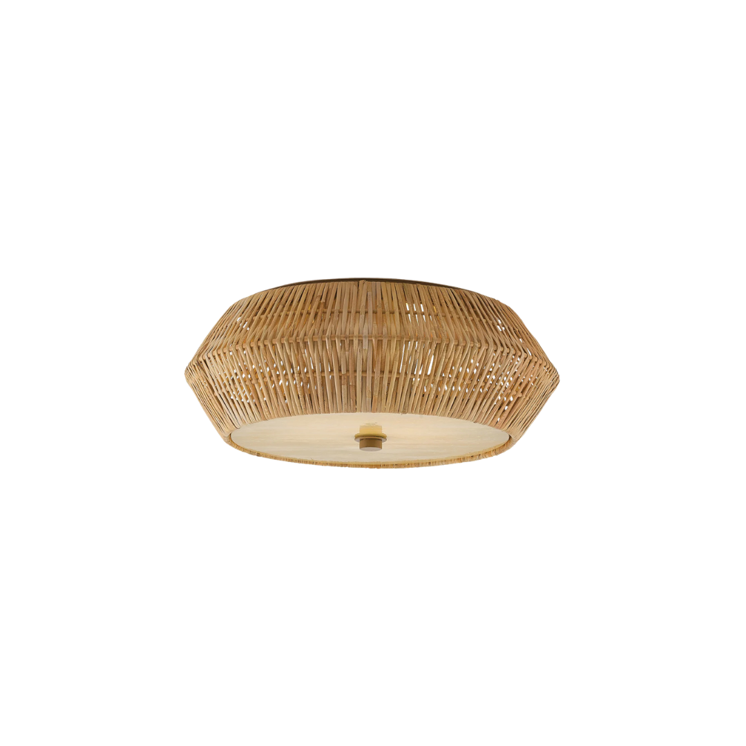 Antibes Natural Flush Mount