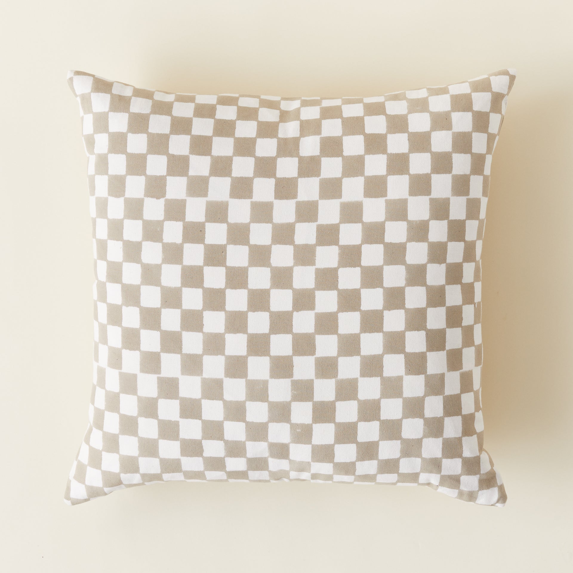 KMH x Ginger Sparrow - Checkered Pillow Cover 1