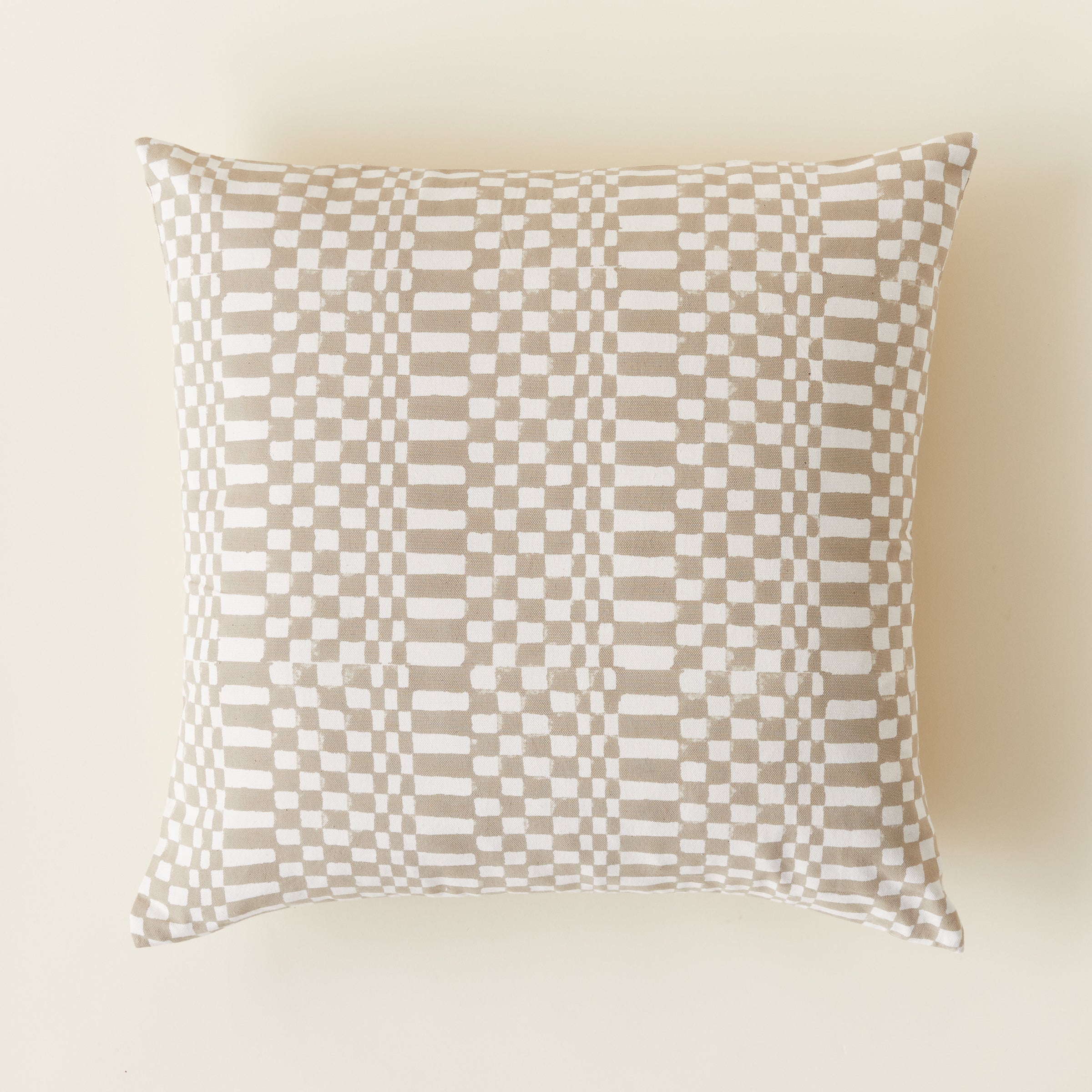 KMH x Ginger Sparrow -  Checkered Pillow Cover  2