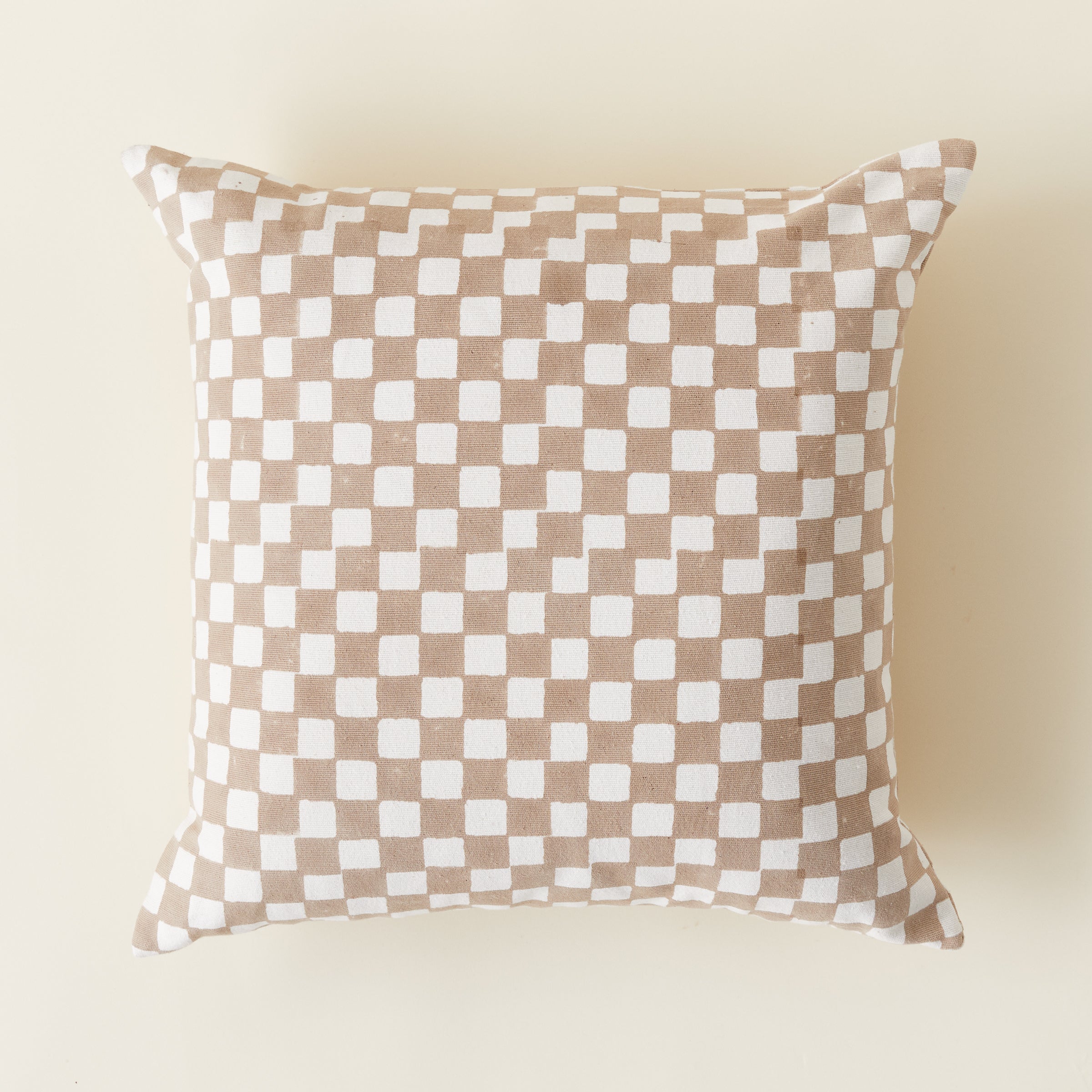 KMH x Ginger Sparrow - Checkered Pillow Cover 1