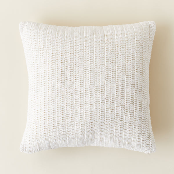 Knit Linen Pillow