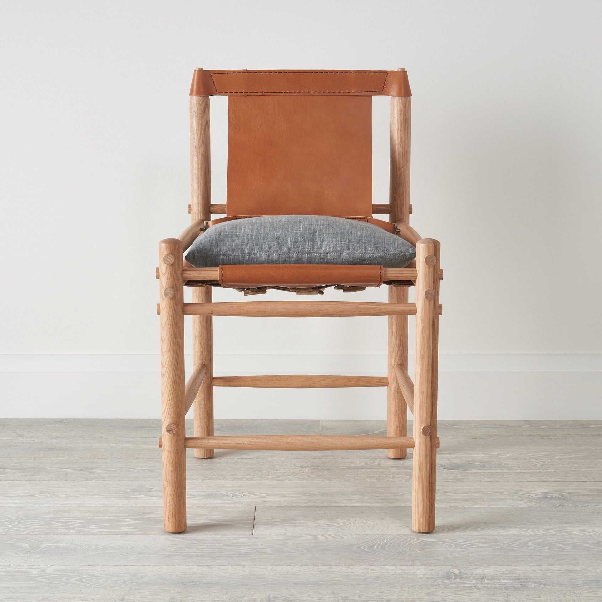 Clark Leather Counter Stool (Floor Sample)