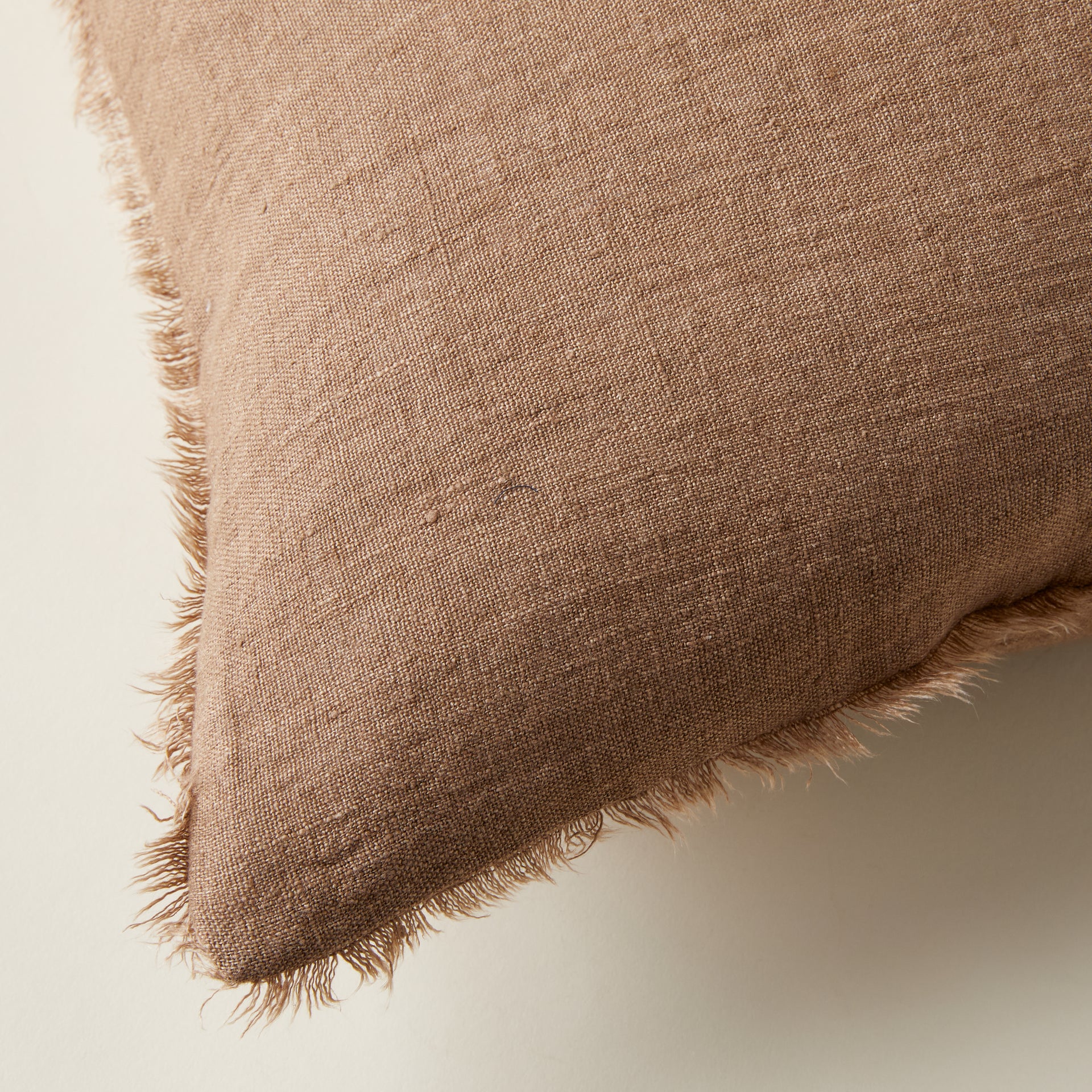 Hazelnut Linen Pillow