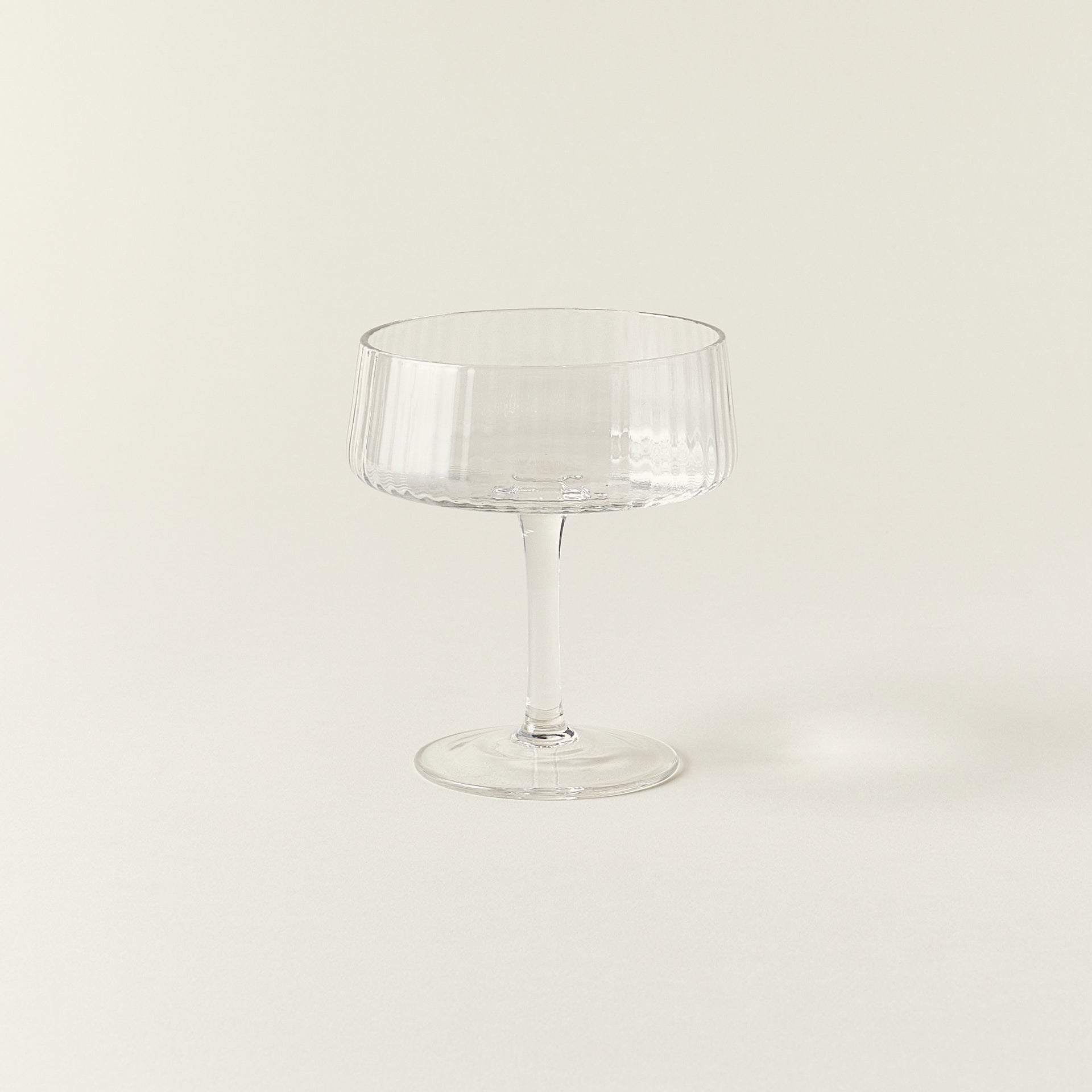 Linea Textured Coupe Glass