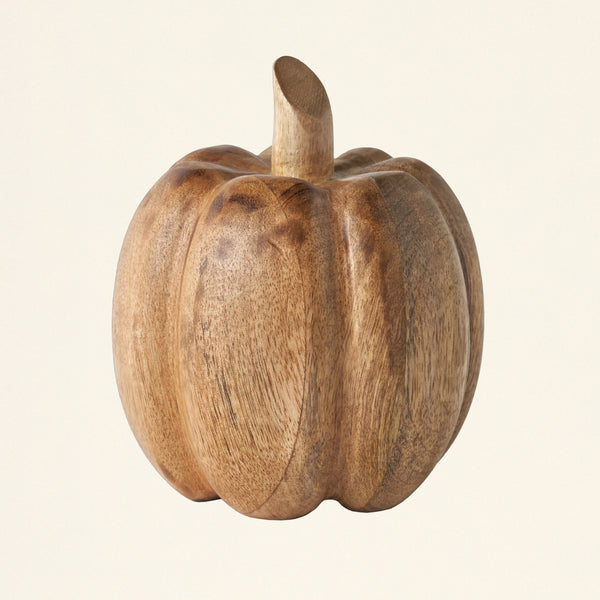 Mango Wood Pumpkin