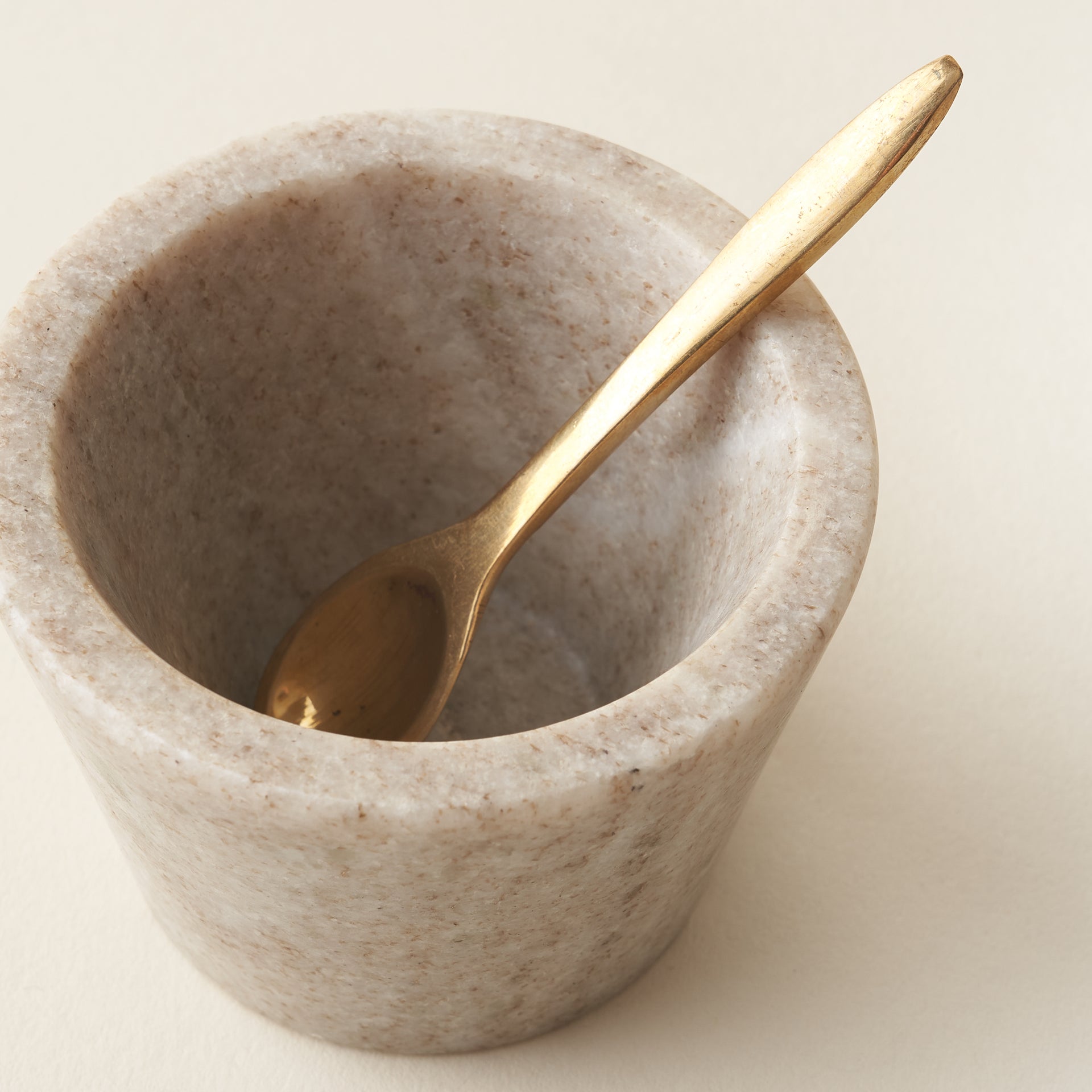 Marble Bowl with Spoon