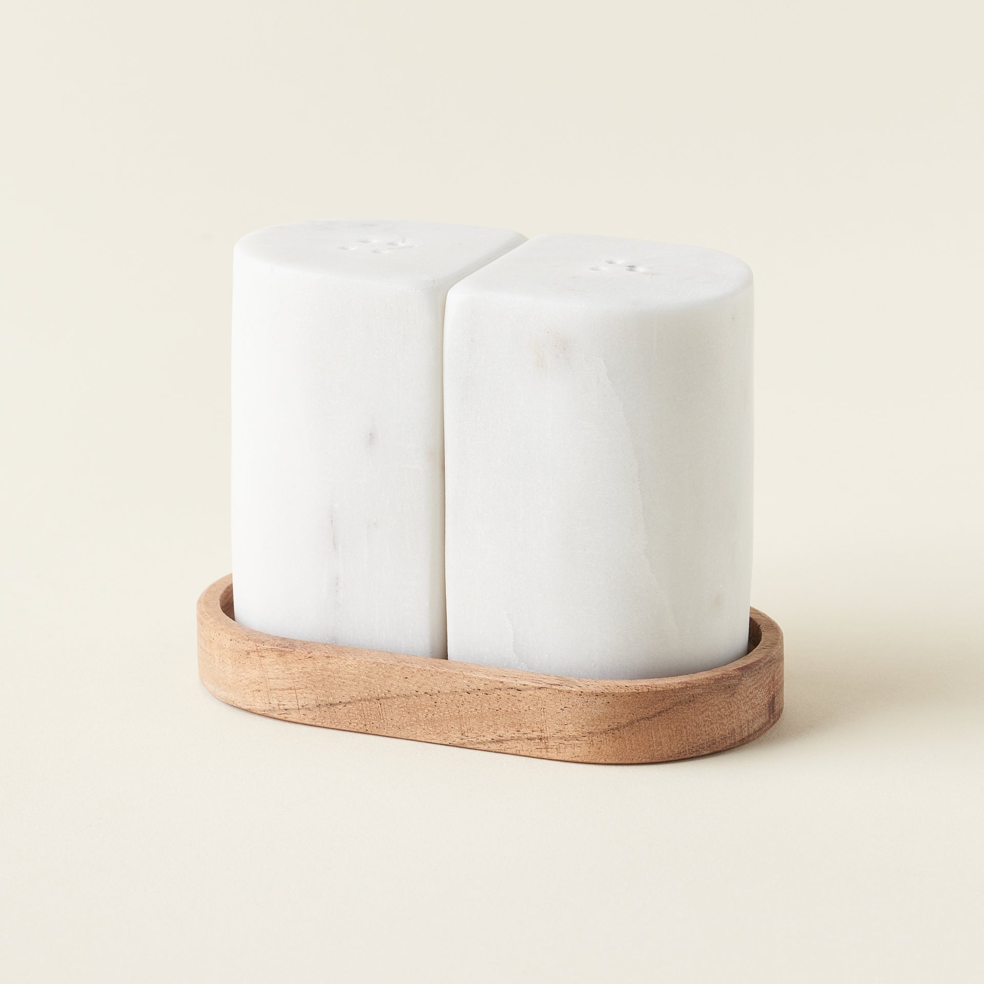 Marble Salt & Pepper Shakers