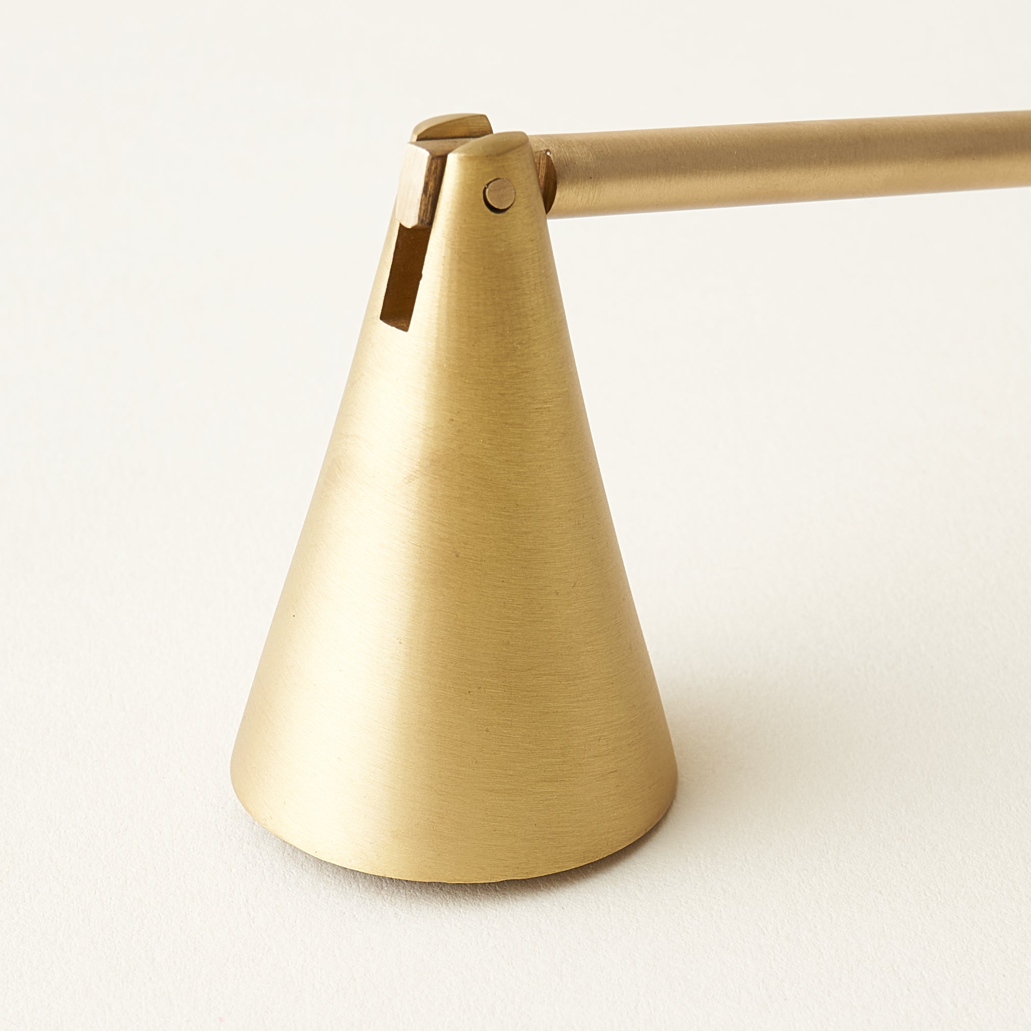 Matte Gold Brass Snuffer – KATE MARKER HOME