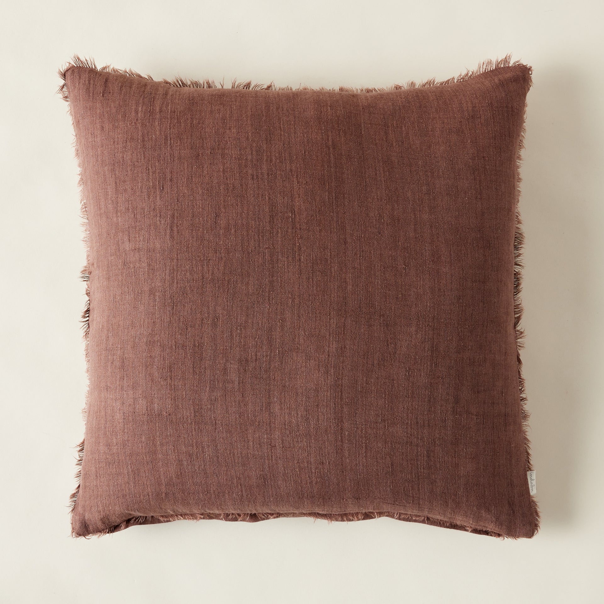 Mocha Linen Pillow