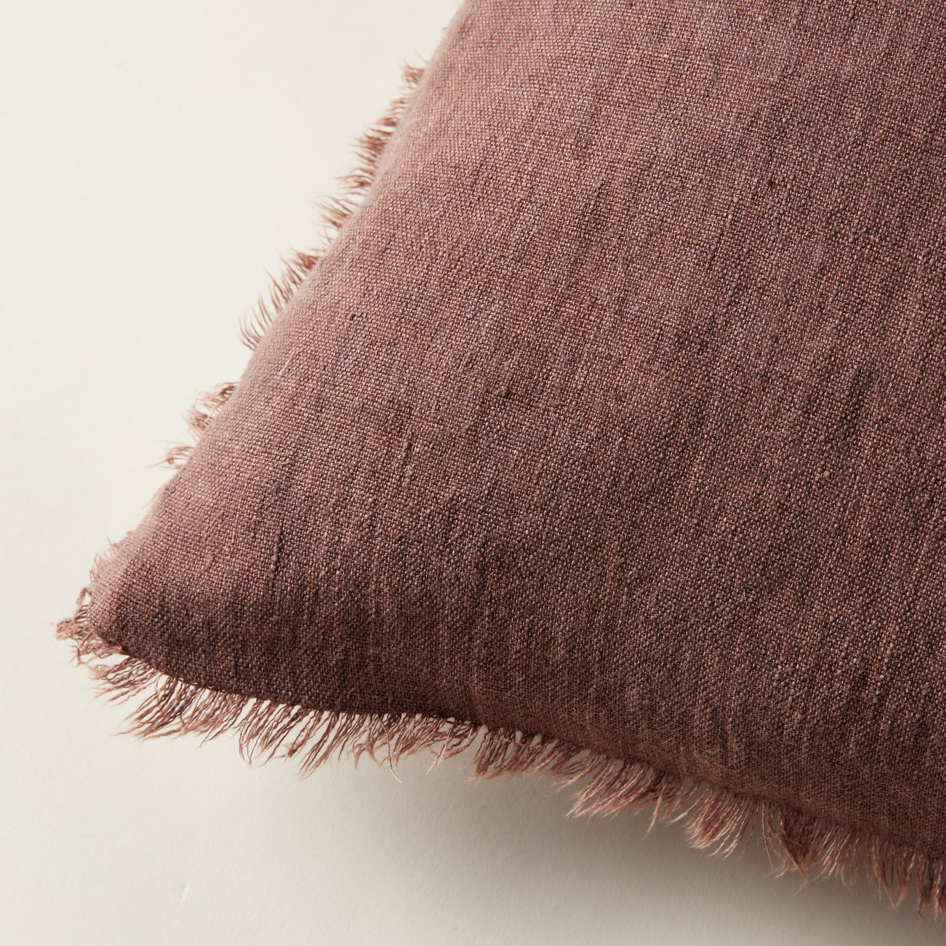 Mocha Linen Pillow