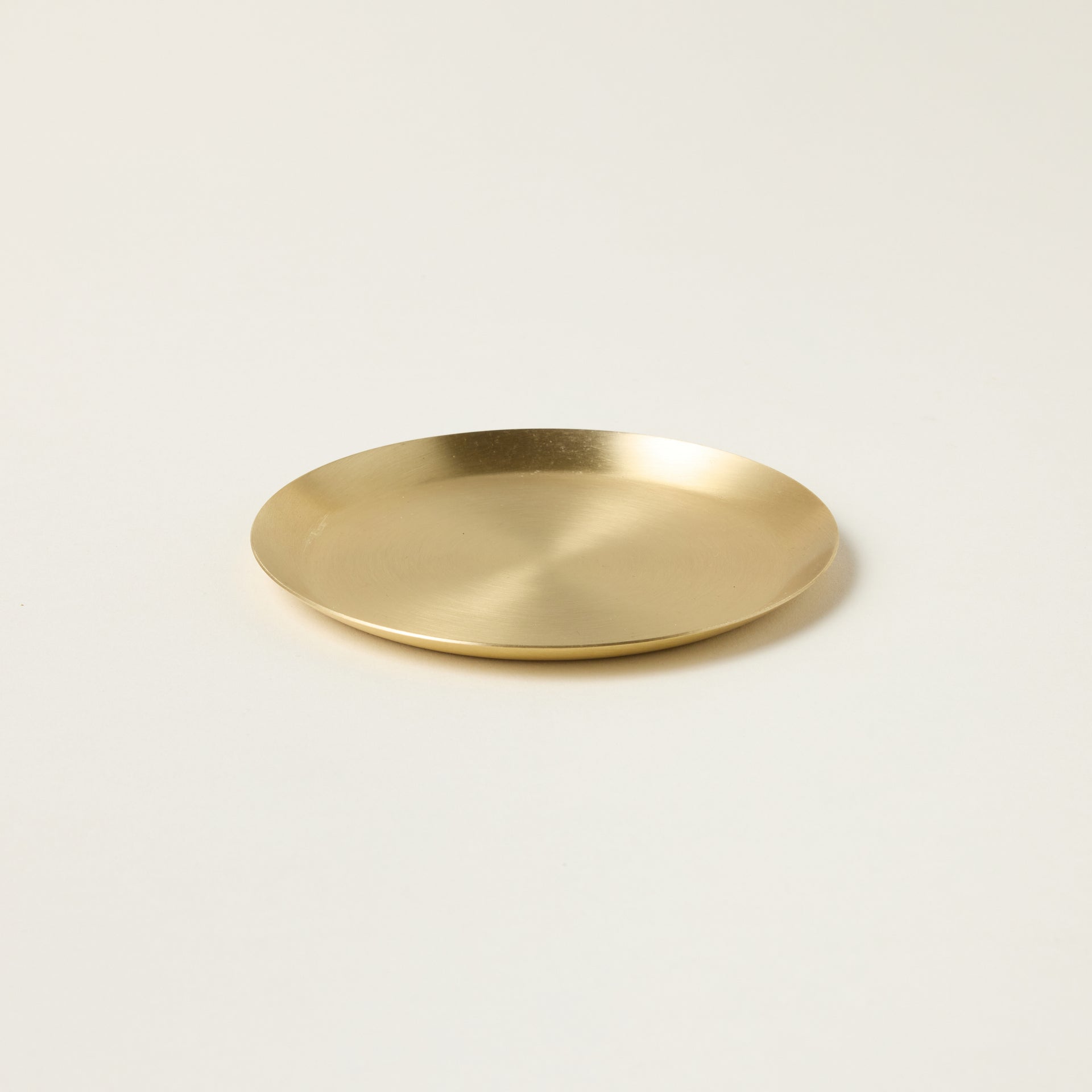 Round Brass Plate