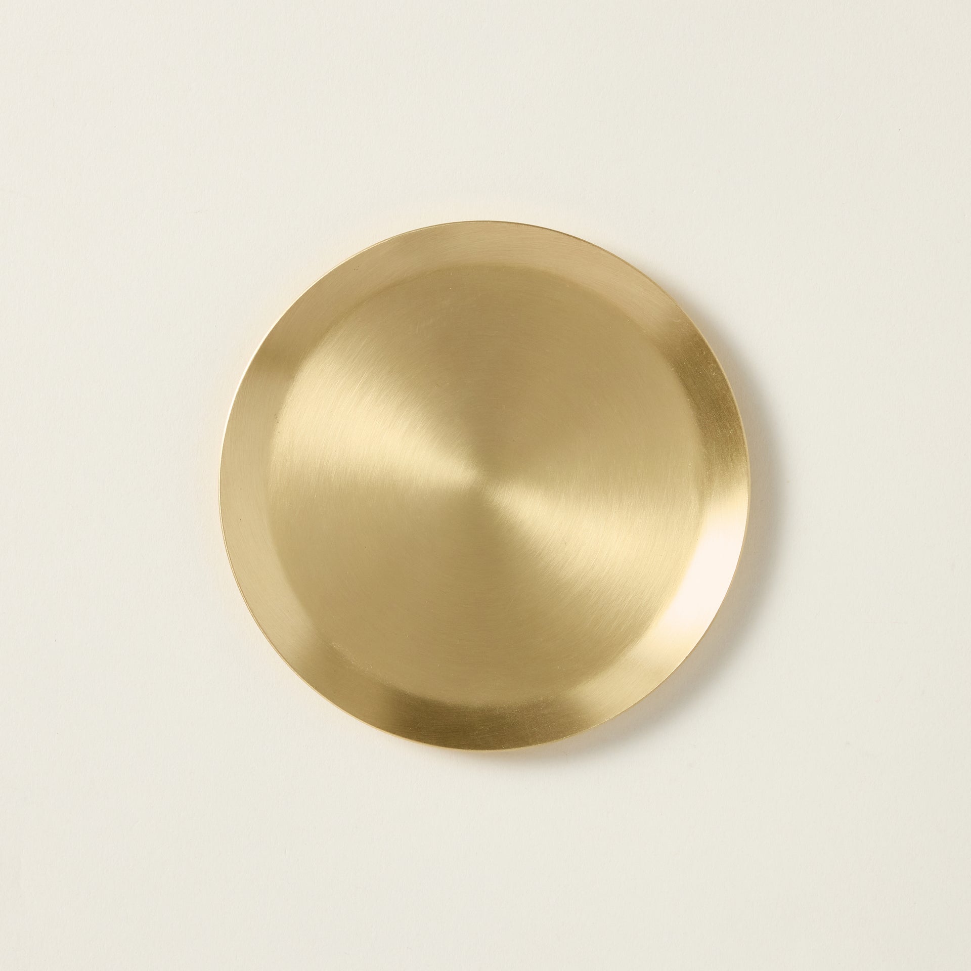 Round Brass Plate