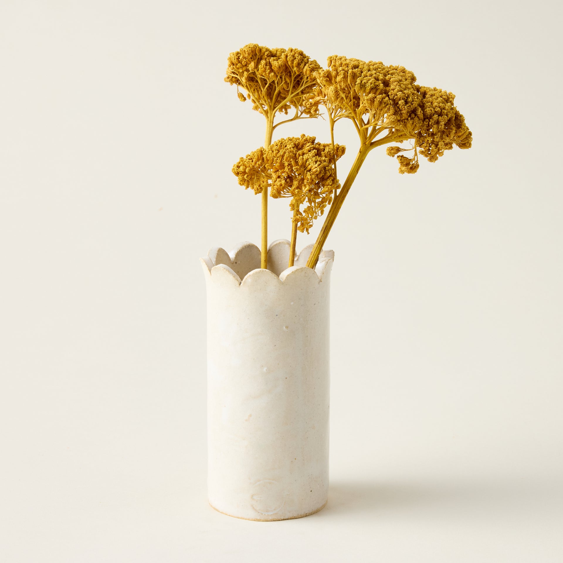 Petite Scallop Vase