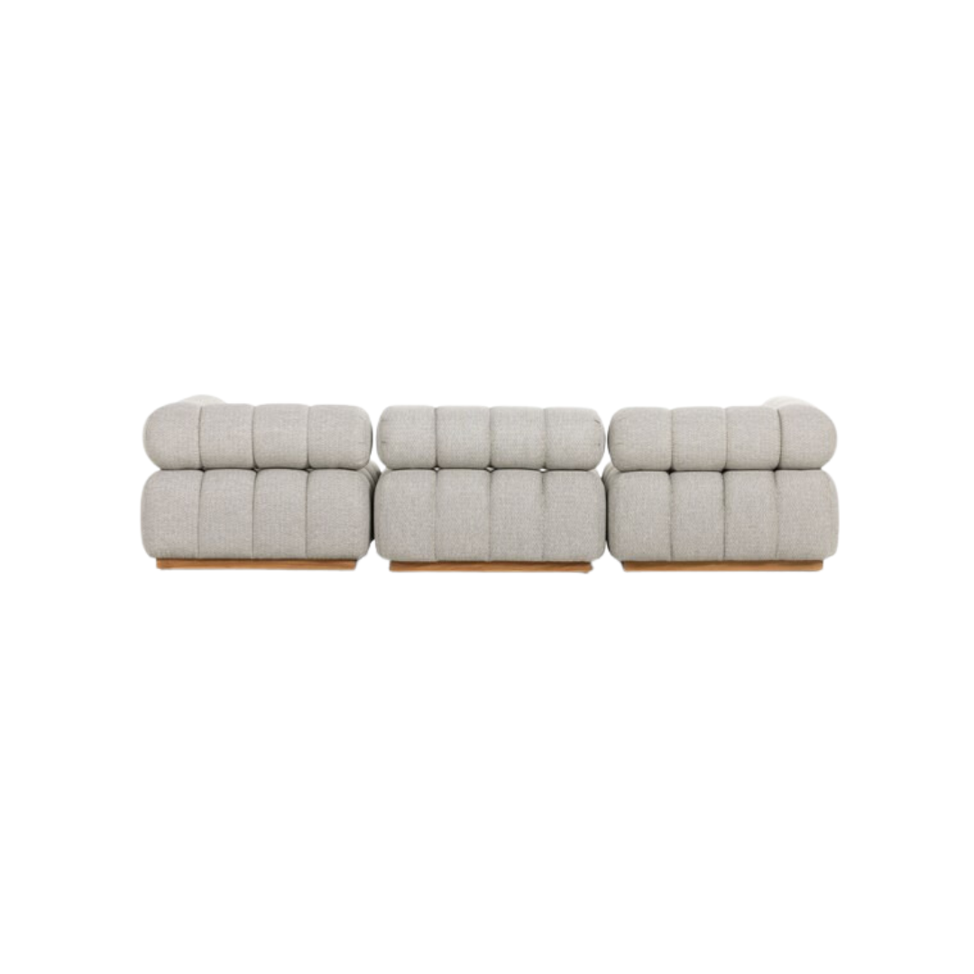 Reni Outdoor 3 Piece Sectional
