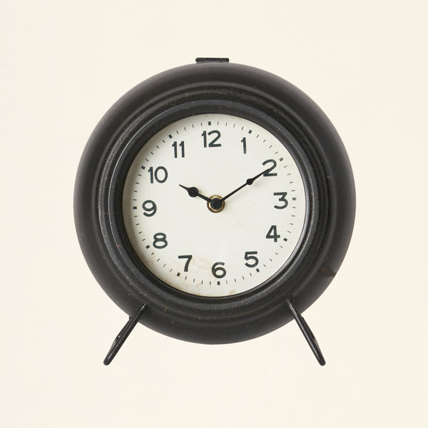 Round Mantel Clock