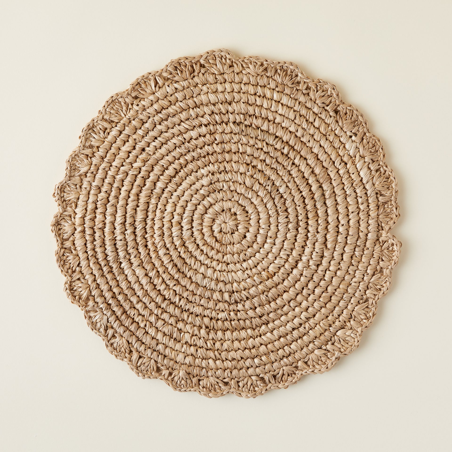 Round Sisal Woven Placemat