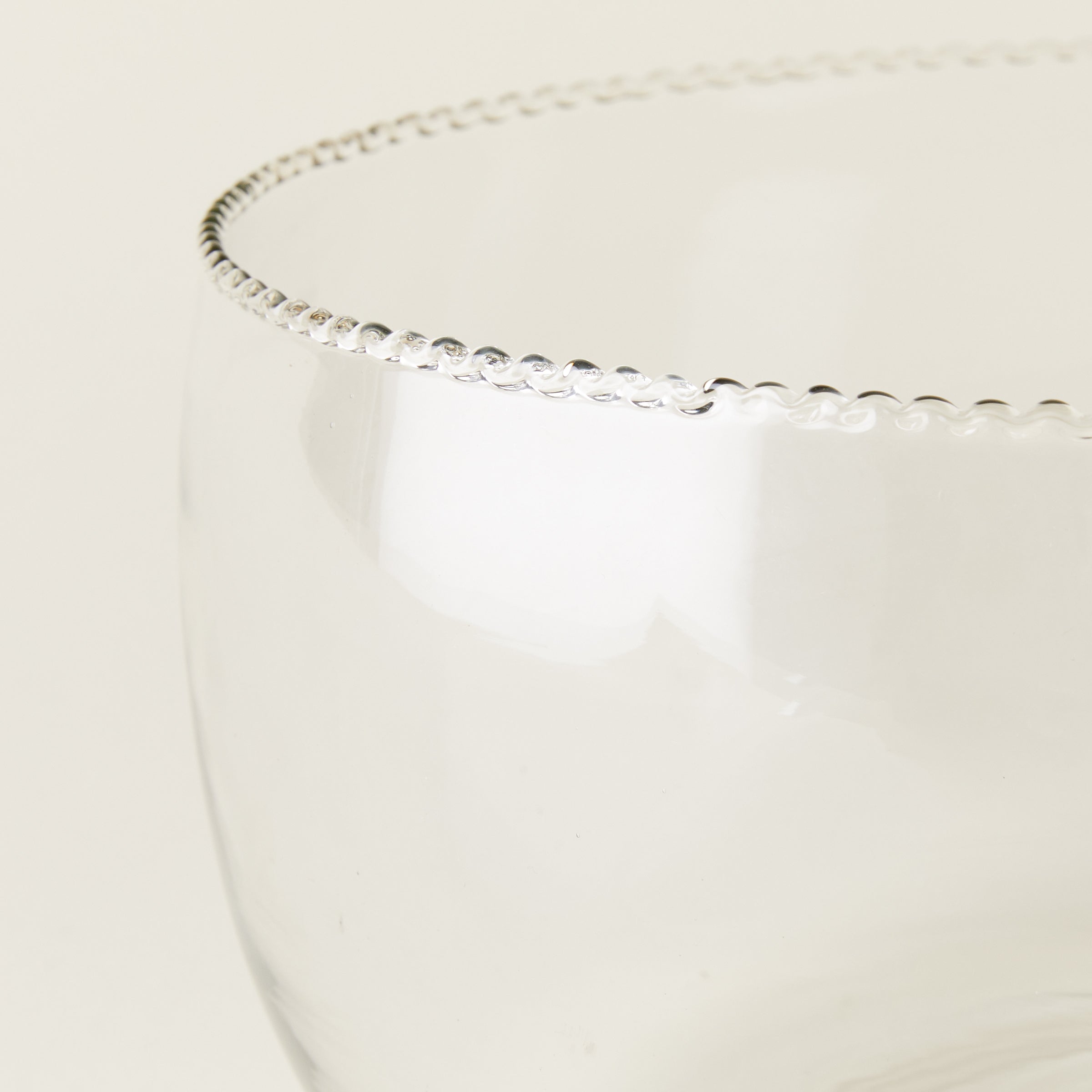 Ruffle Glass Bowl