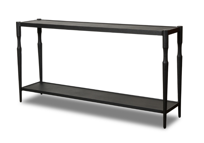 FM Textured Iron Console