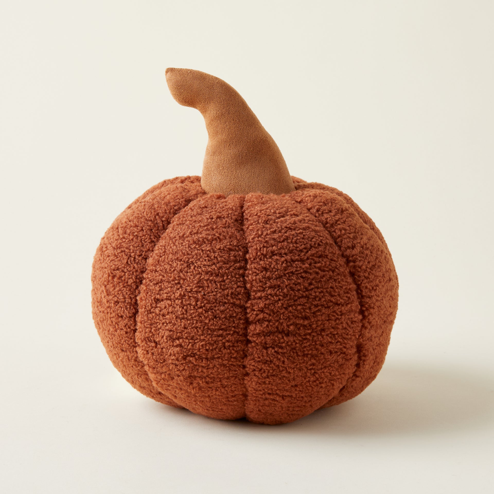 Sherpa Pumpkin Pillow