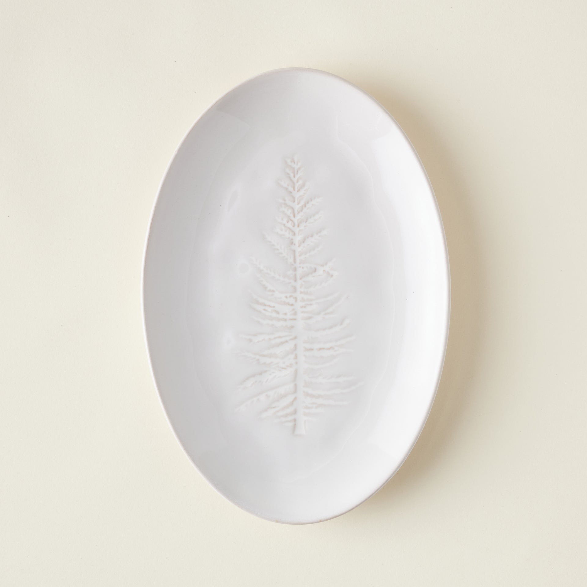 Stoneware Tree Platter