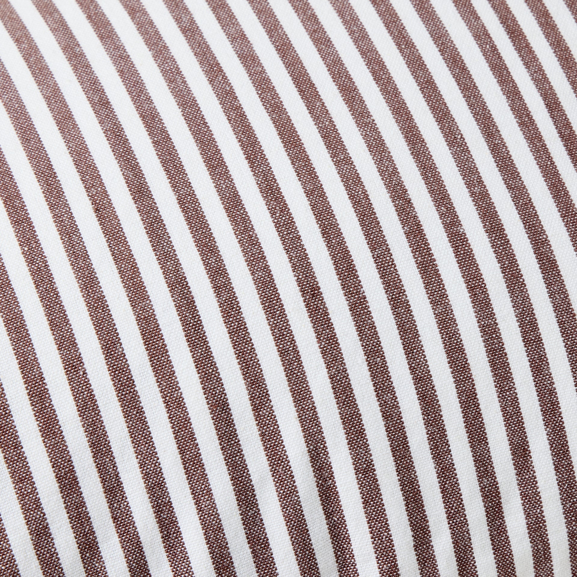 Striped Ruffle Lumbar Pillow