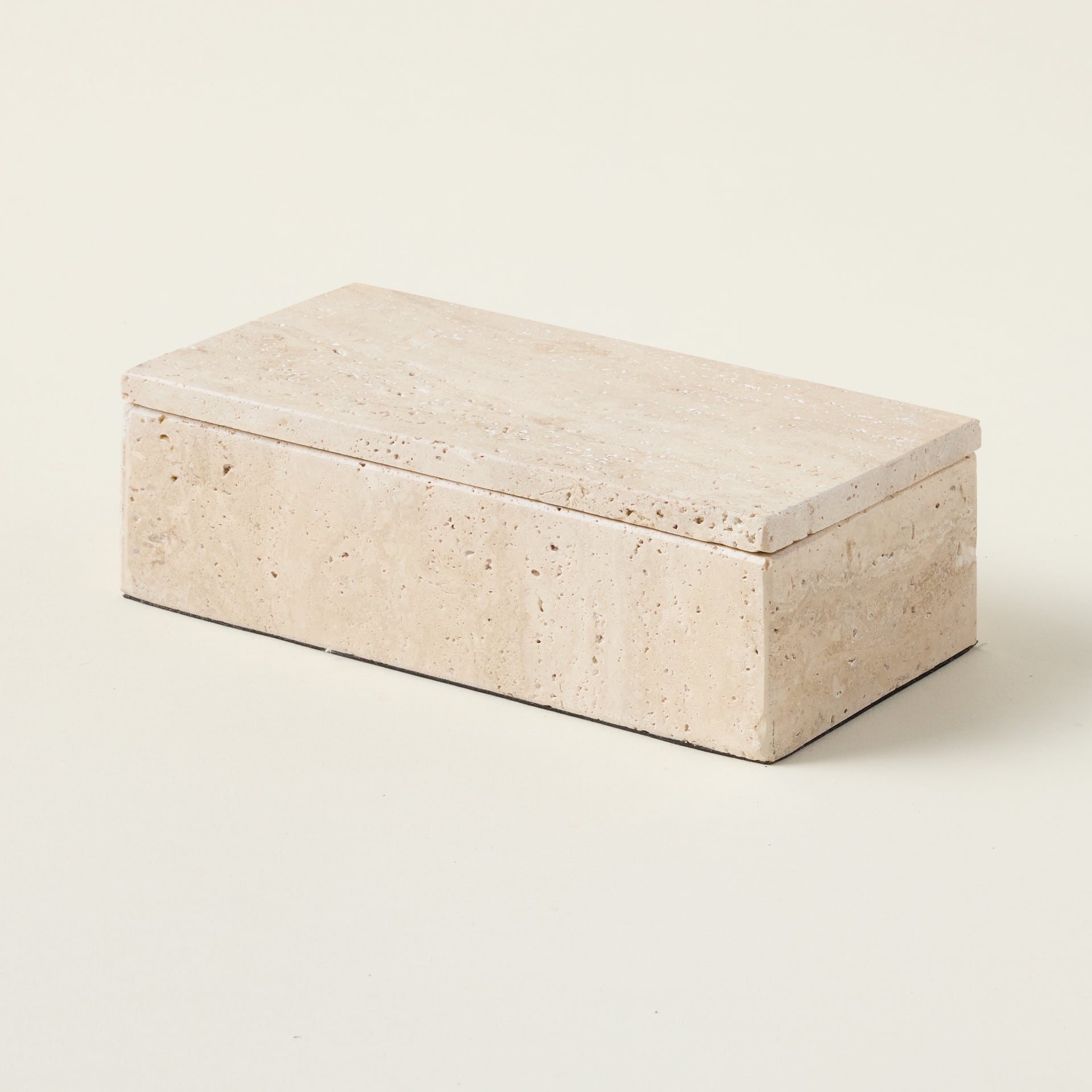 Travertine Rectangular Box