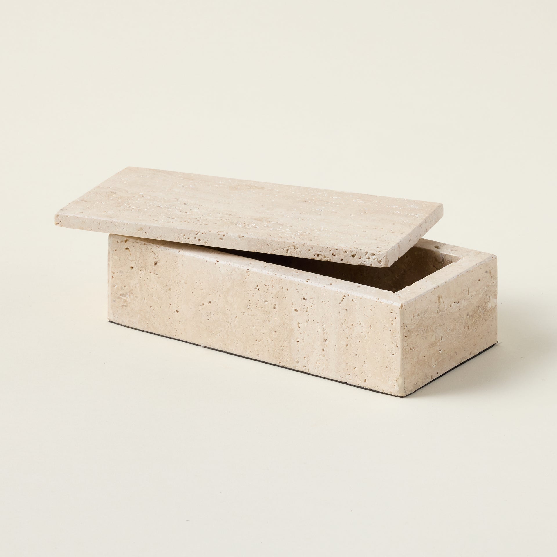 Travertine Rectangular Box