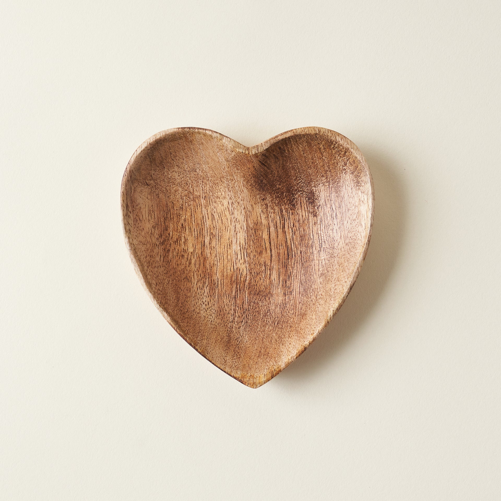 Mango Wood Heart Dish