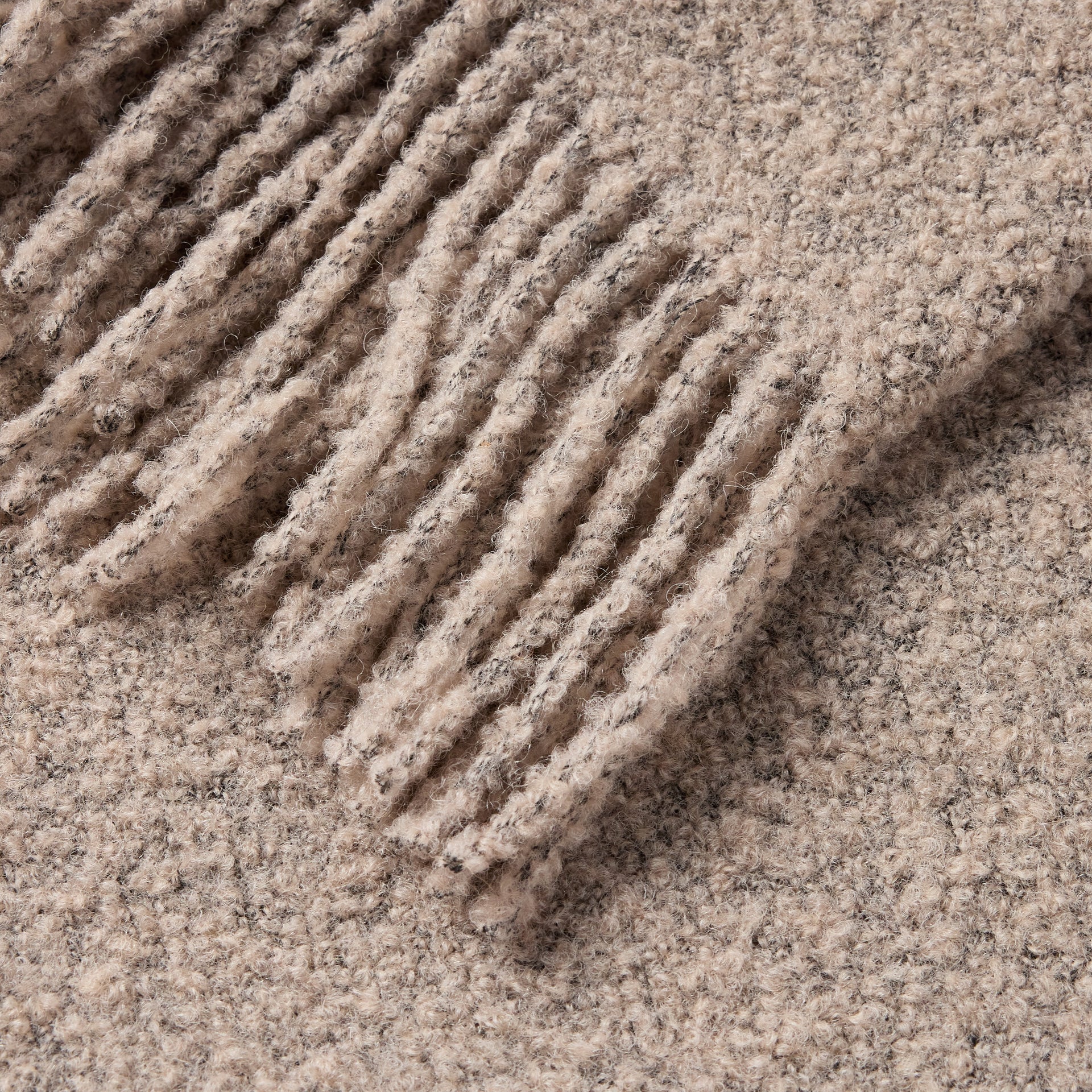 Wool Boucle Throw
